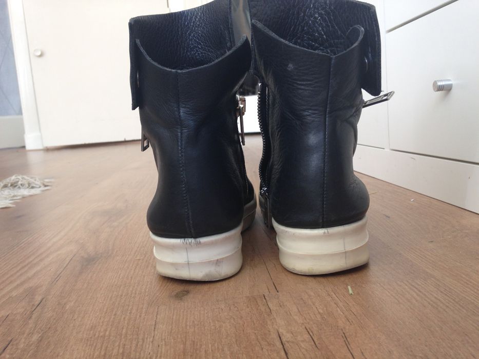 Cinzia Araia Leather Side zip sneakers Grailed