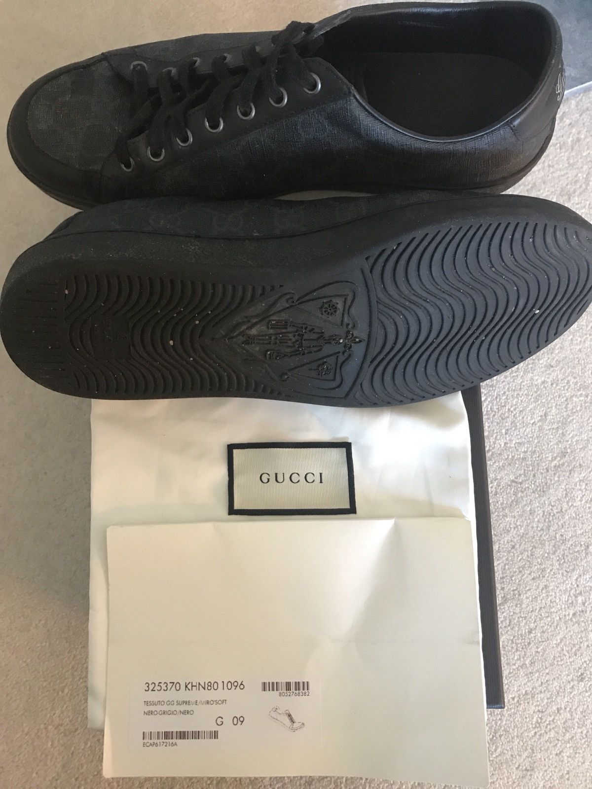 Gucci tessuto gg on sale supreme