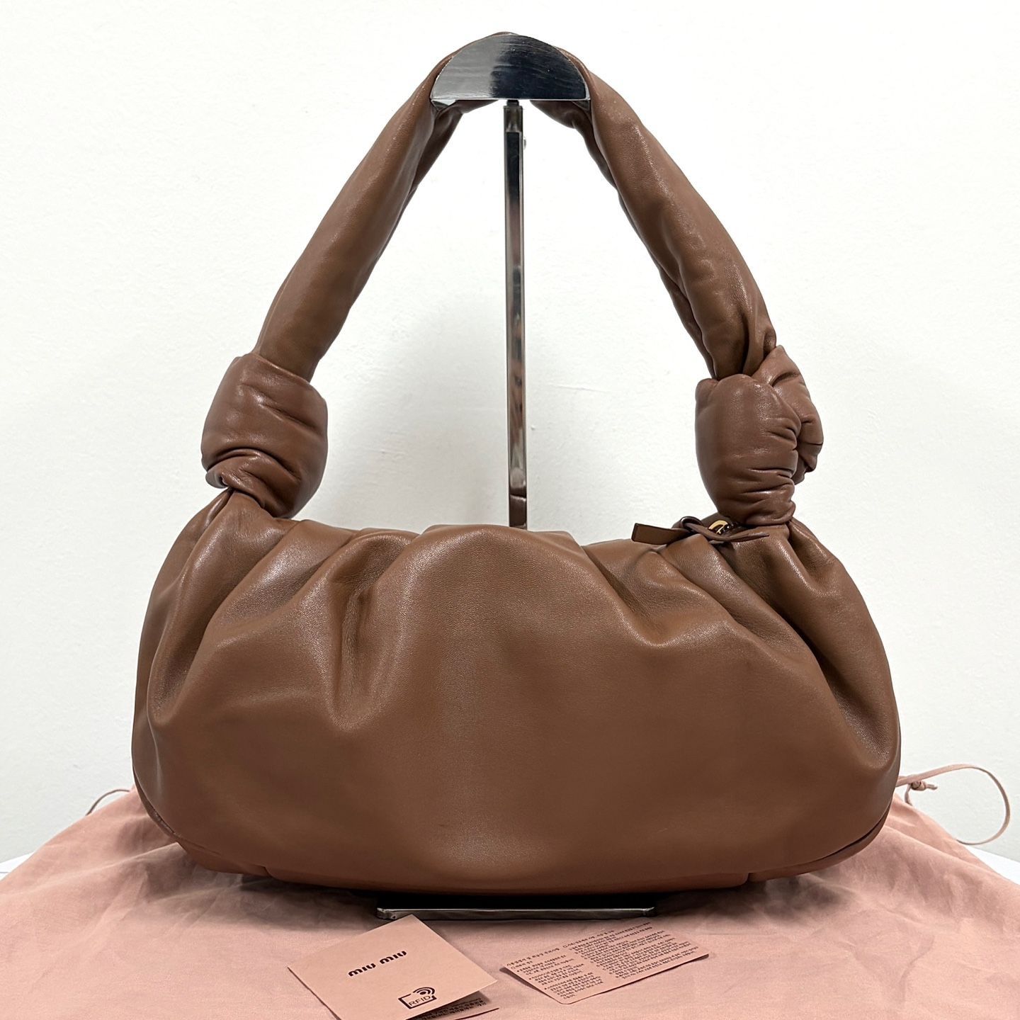Miu Miu Nappa Leather Shoulder Bag Size ONE SIZE - 4 Thumbnail