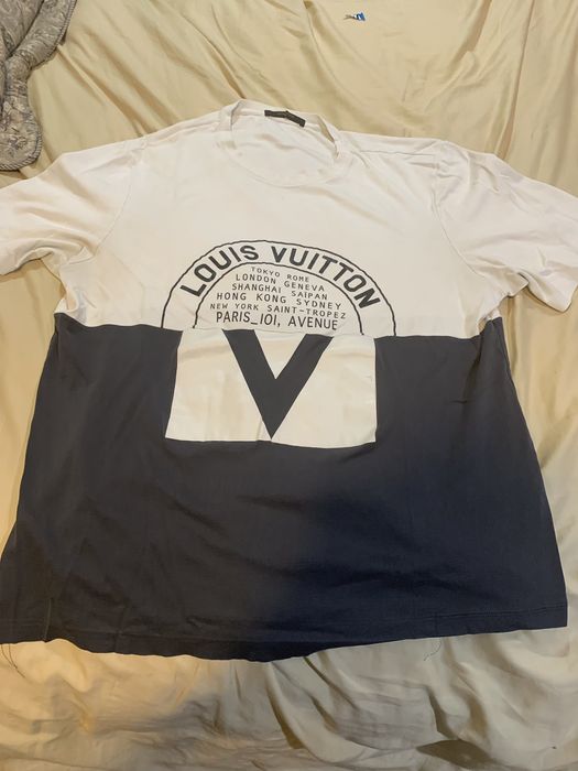 Louis Vuitton X Virgil Abloh T-shirt Size 4L Biggest Size Available. Sold  Out