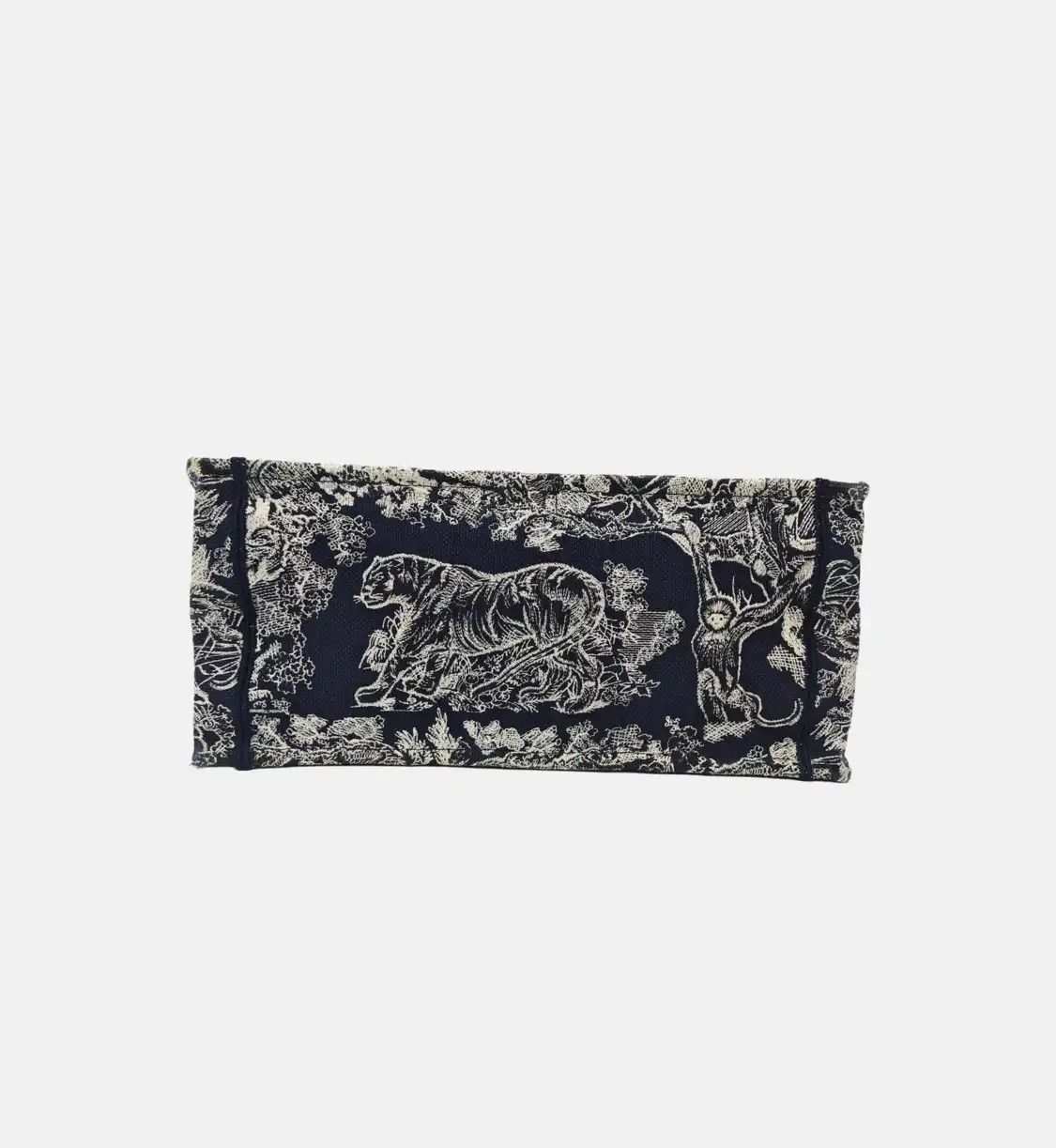 Dior DIOR Book Tote Medium blue fabric embroidery handbag Size ONE SIZE - 6 Thumbnail