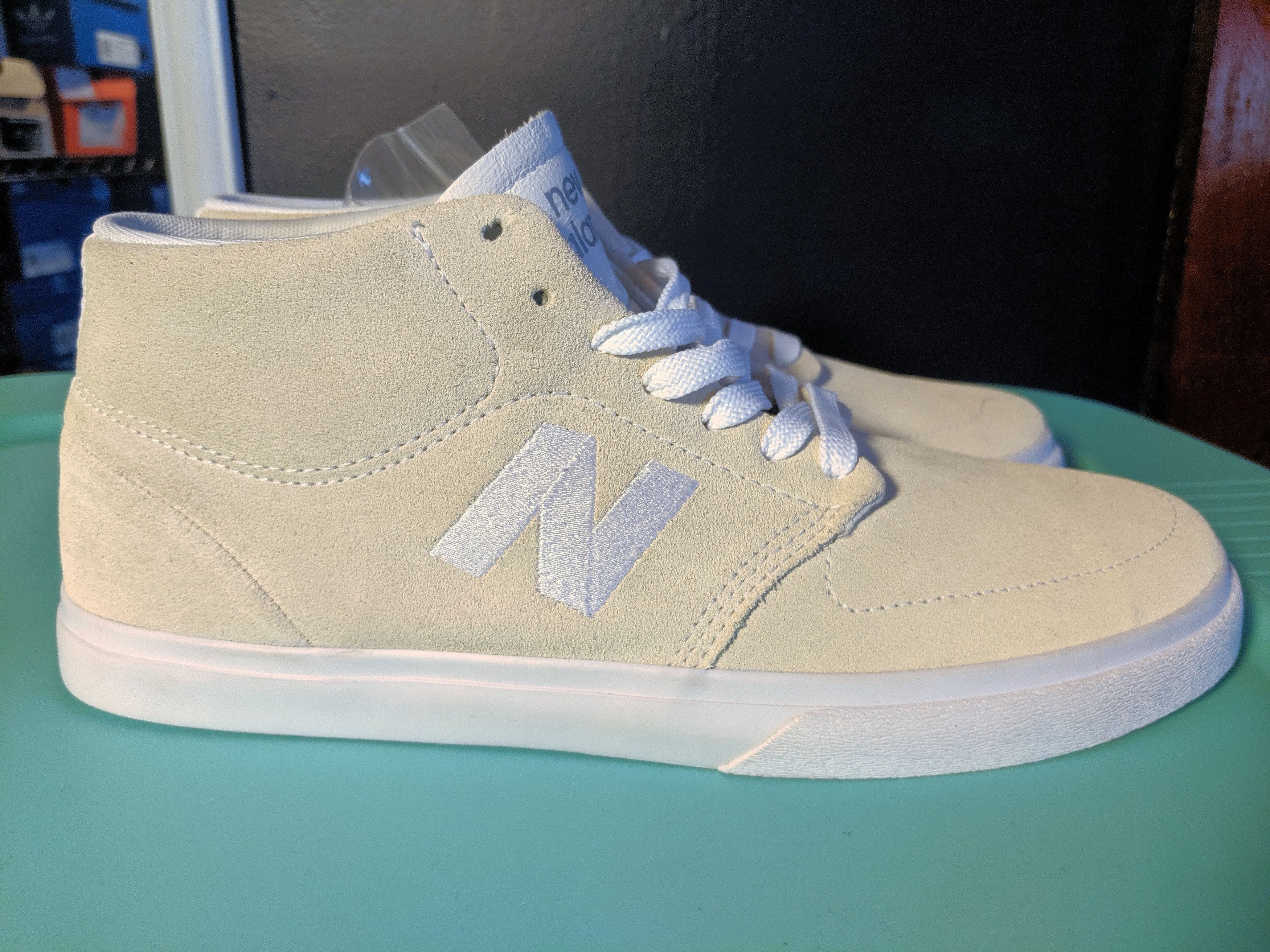 New Balance Numeric 346 NM346YO Sea Salt Off White Tan Suede Grailed