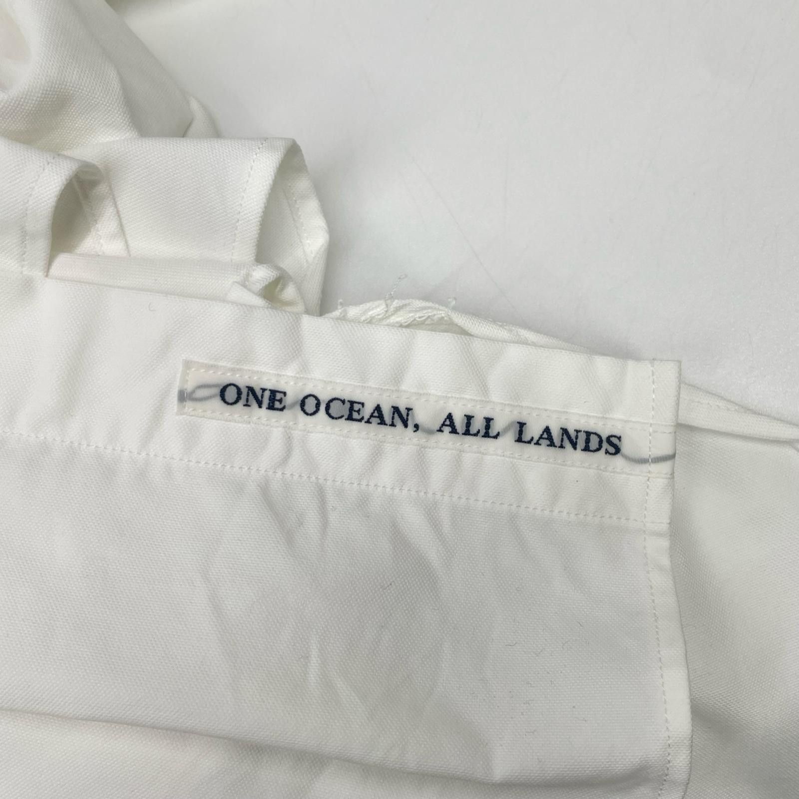 Nanamica White Nylon Button Down Wind S/S Shirt Size L, Men's — image 6 of 6