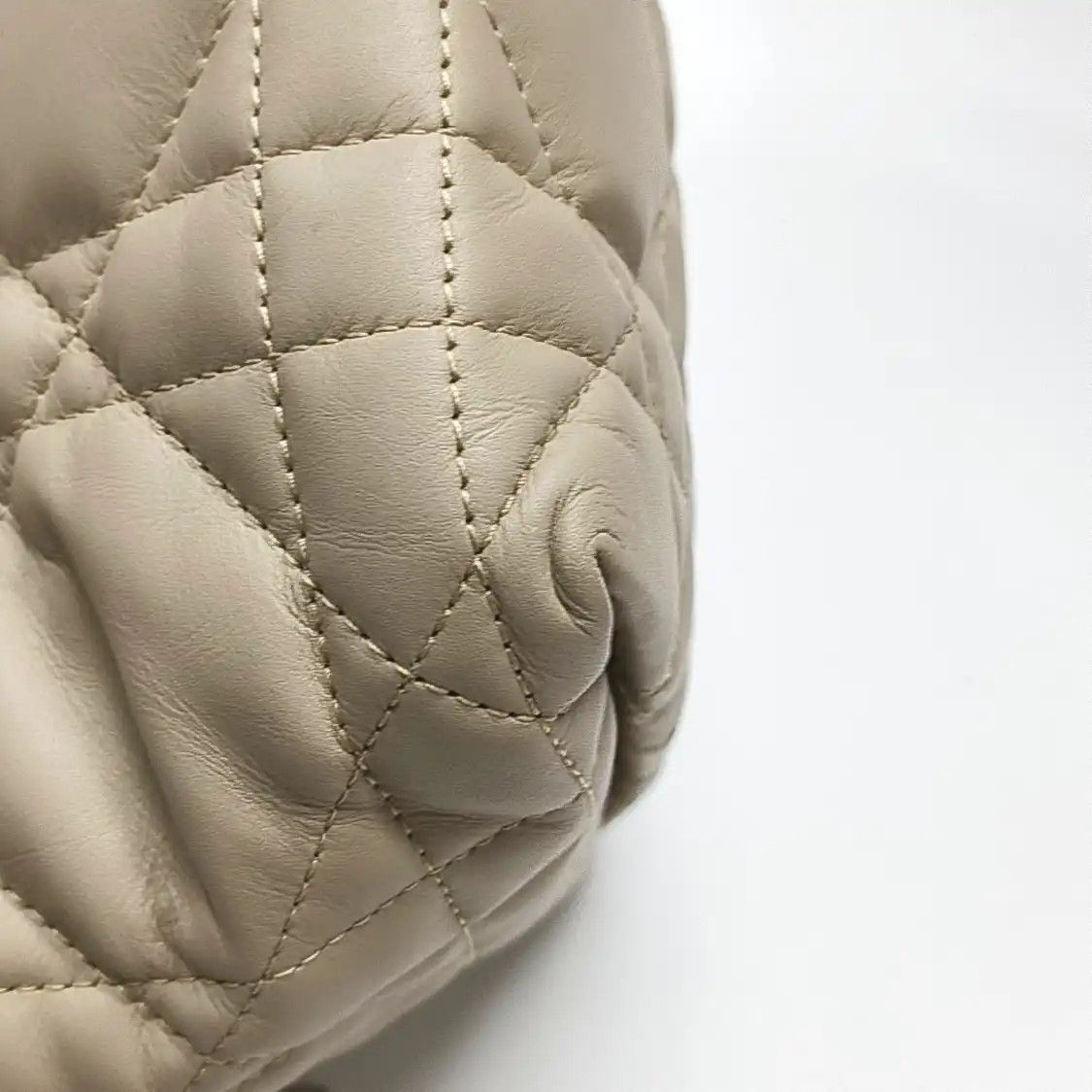 Dior DIOR Toujours Medium khaki cowhide leather rattan plaid quilted handbag shoulder Size ONE SIZE - 9 Thumbnail