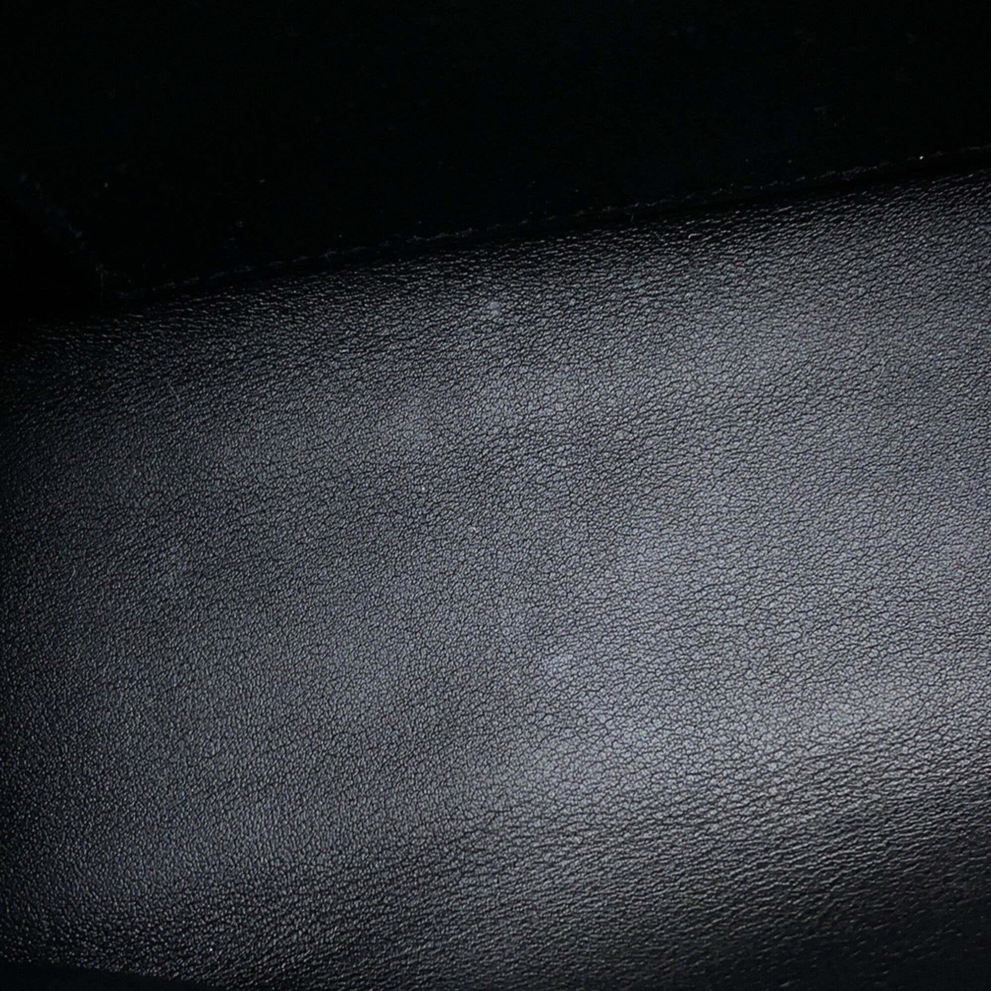 Hermes Hermes handbag, Pochette Kelly, black Swift leather, U stamp, HERMES, black, women's, HERMES Size ONE SIZE - 10 Thumbnail
