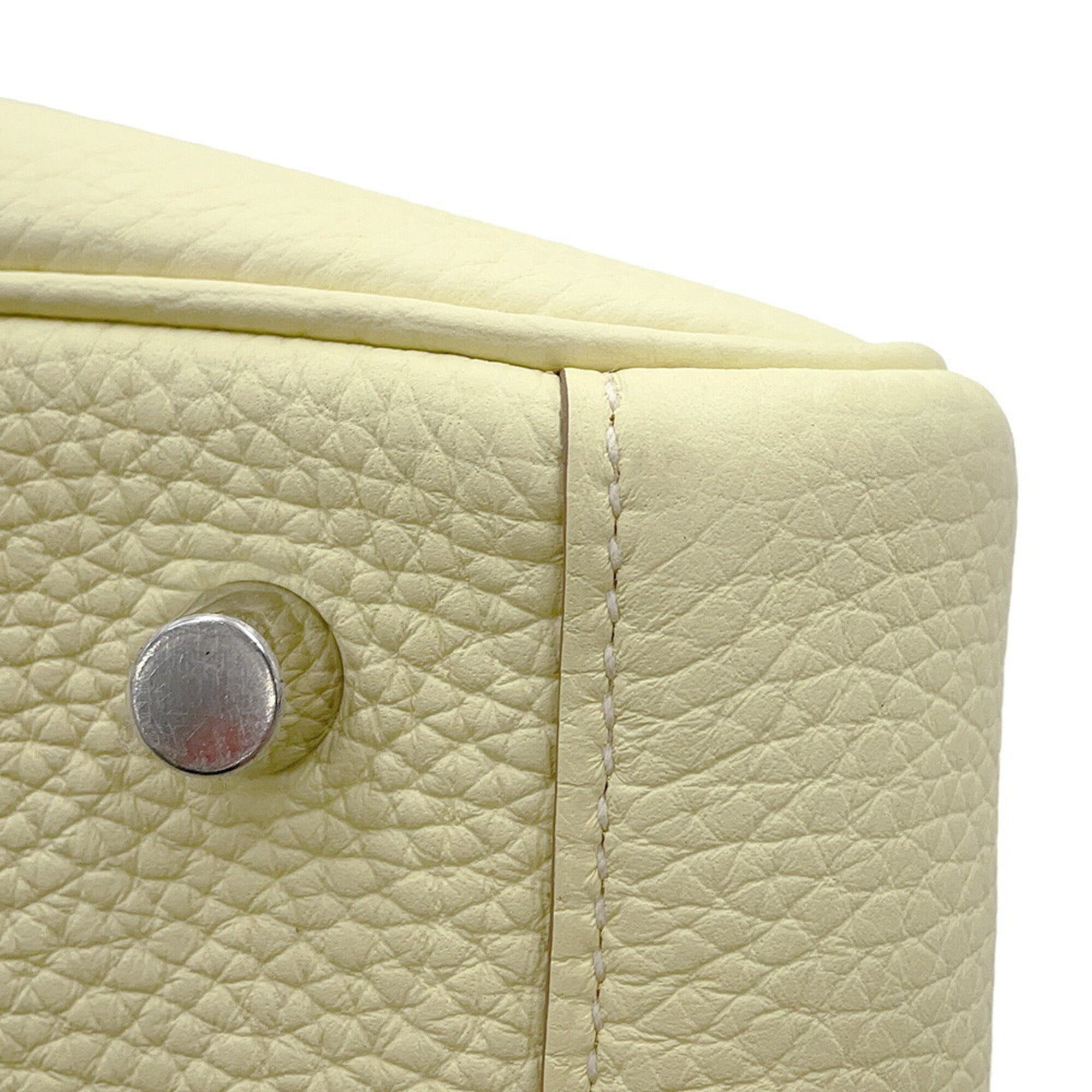 Hermes Hermes Lindy 26 Handbag, Jaune Milton, Taurillon Clemence Leather, G Stamp, HERMES 2-way, Lindy, Women's Size ONE SIZE - 6 Thumbnail