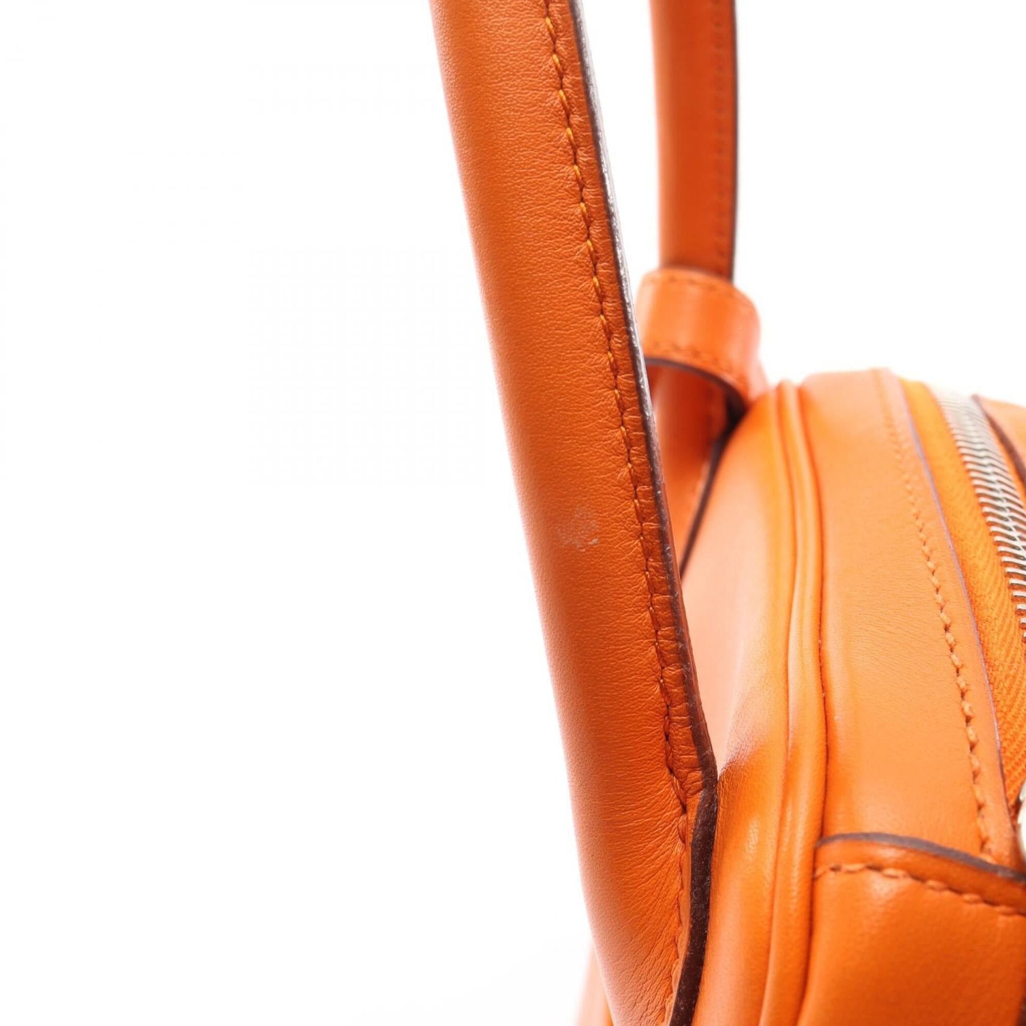 Hermes Hermes Lindy 30 Shoulder Bag/Handbag, Veau Swift Leather, Women's, Orange Size ONE SIZE - 14 Thumbnail