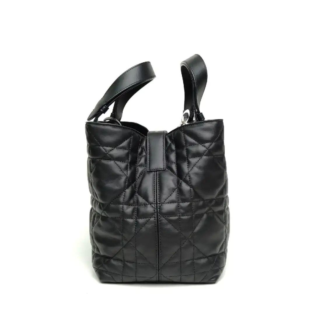 Dior DIOR Toujours Medium black cowhide leather handbag Full Accessories Size ONE SIZE - 6 Thumbnail
