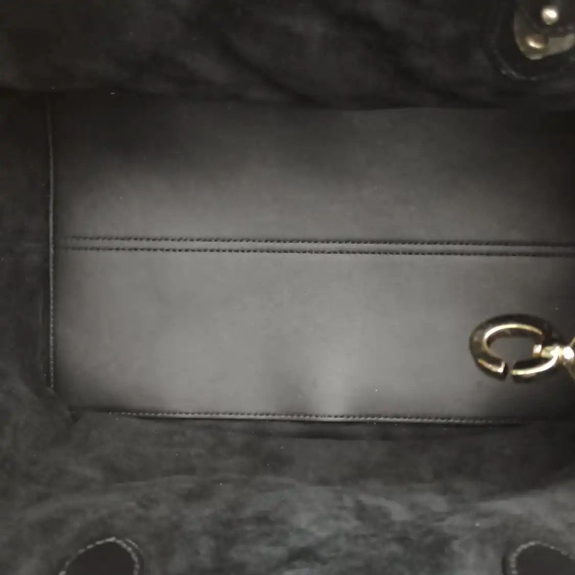 Dior DIOR Toujours Medium black cowhide leather handbag Full Accessories Size ONE SIZE - 3 Thumbnail