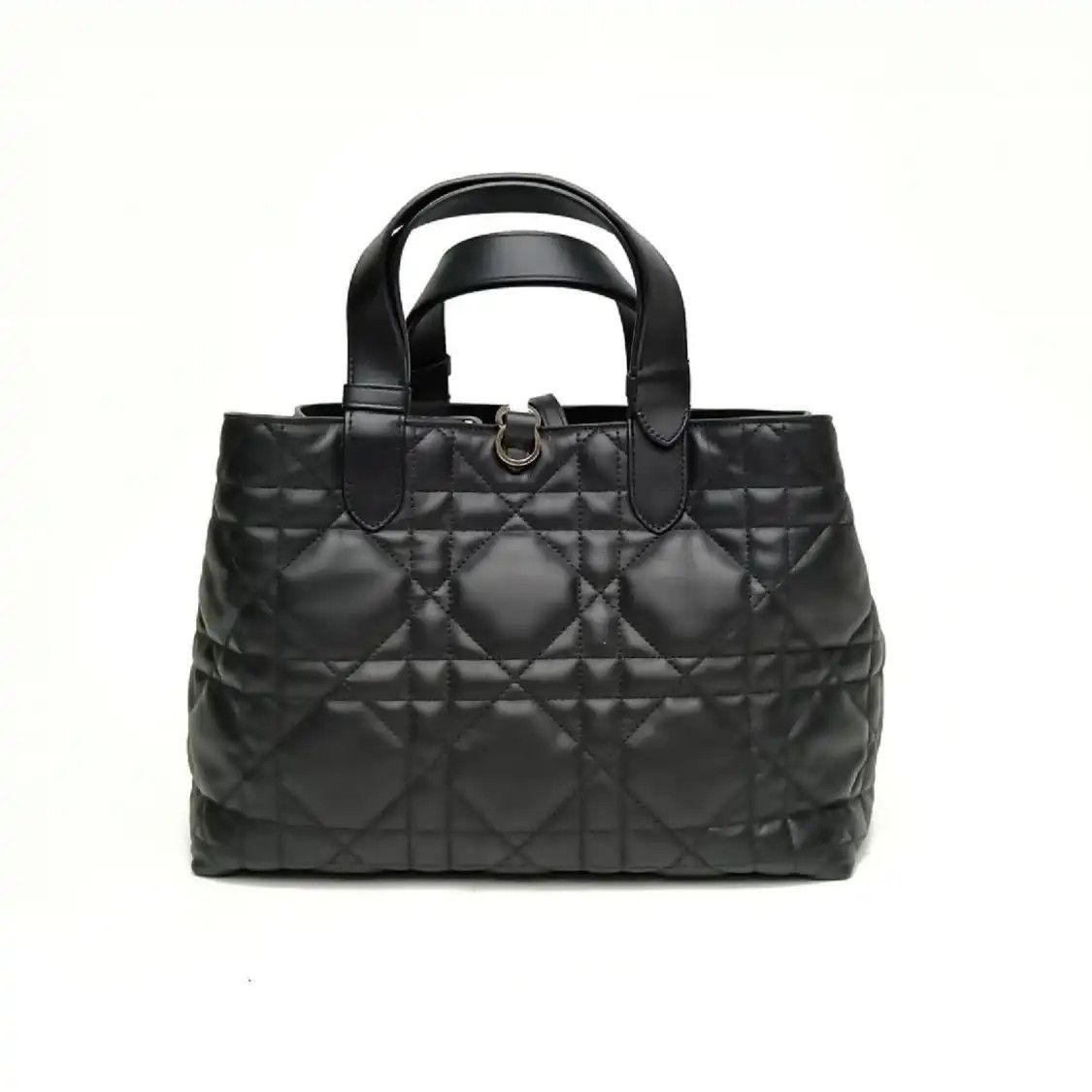 Dior DIOR Toujours Medium black cowhide leather handbag Full Accessories Size ONE SIZE - 8 Thumbnail