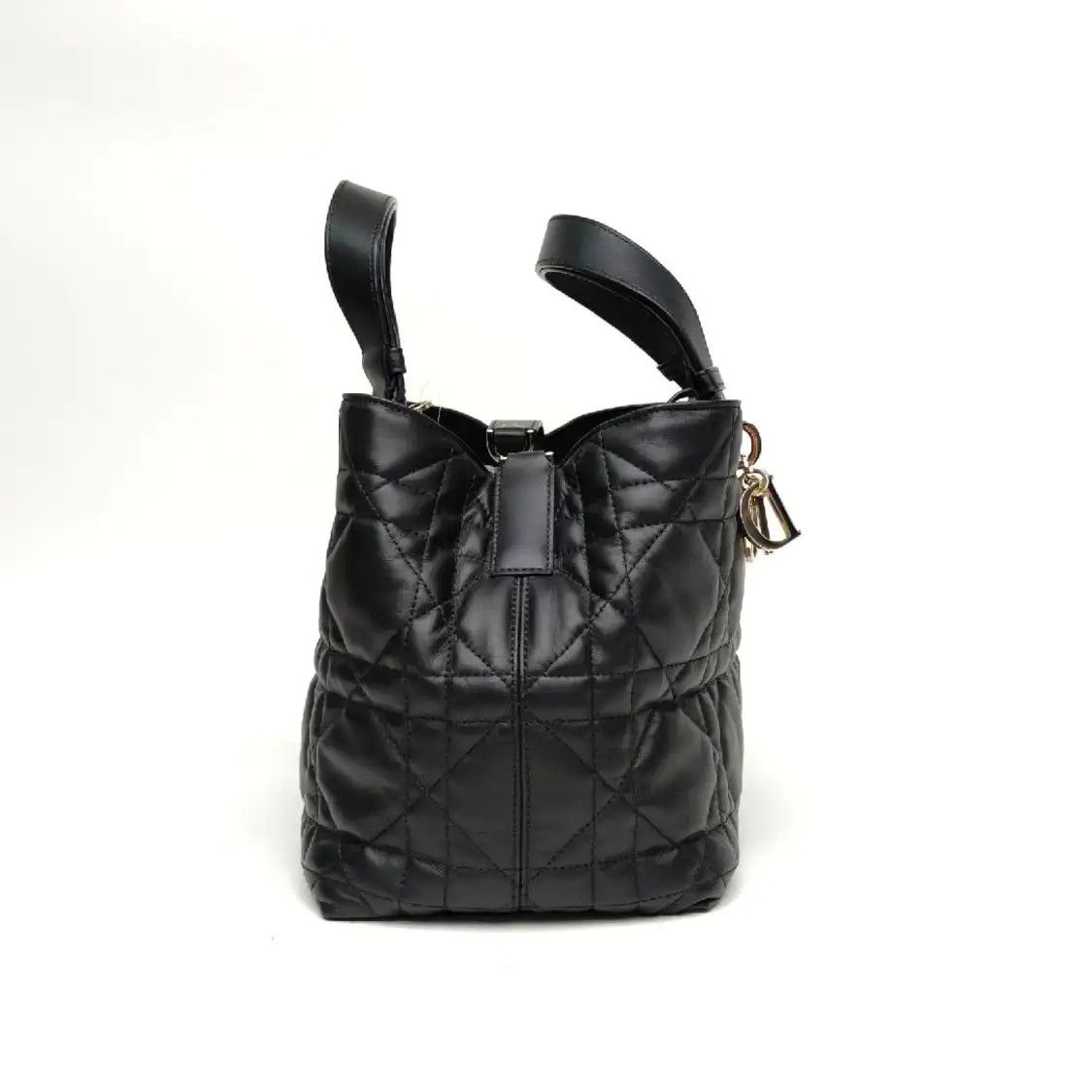 Dior DIOR Toujours Medium black cowhide leather handbag Full Accessories Size ONE SIZE - 9 Thumbnail