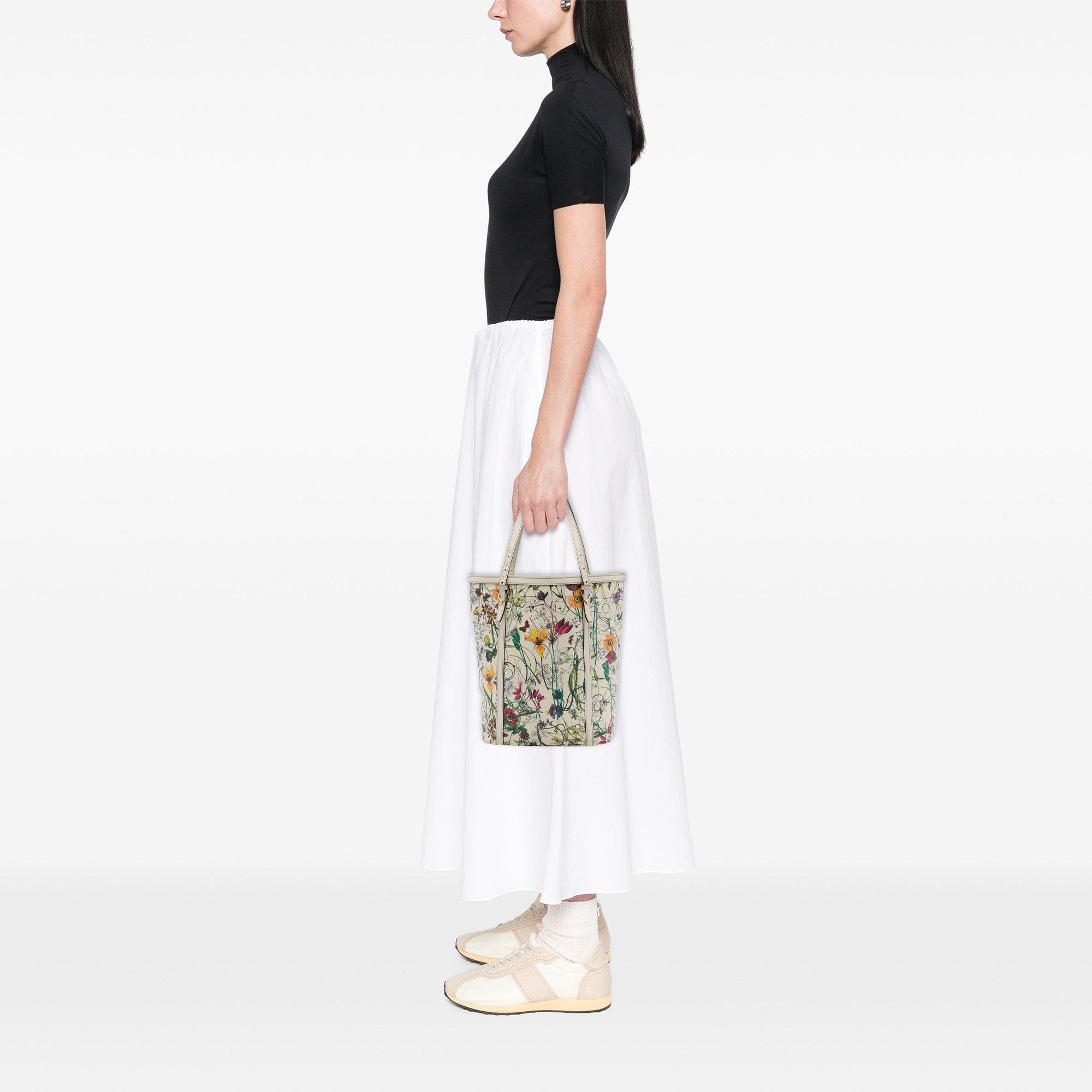 Gucci Calfskin Flora Infinity Nice Tote Size ONE SIZE - 7 Thumbnail