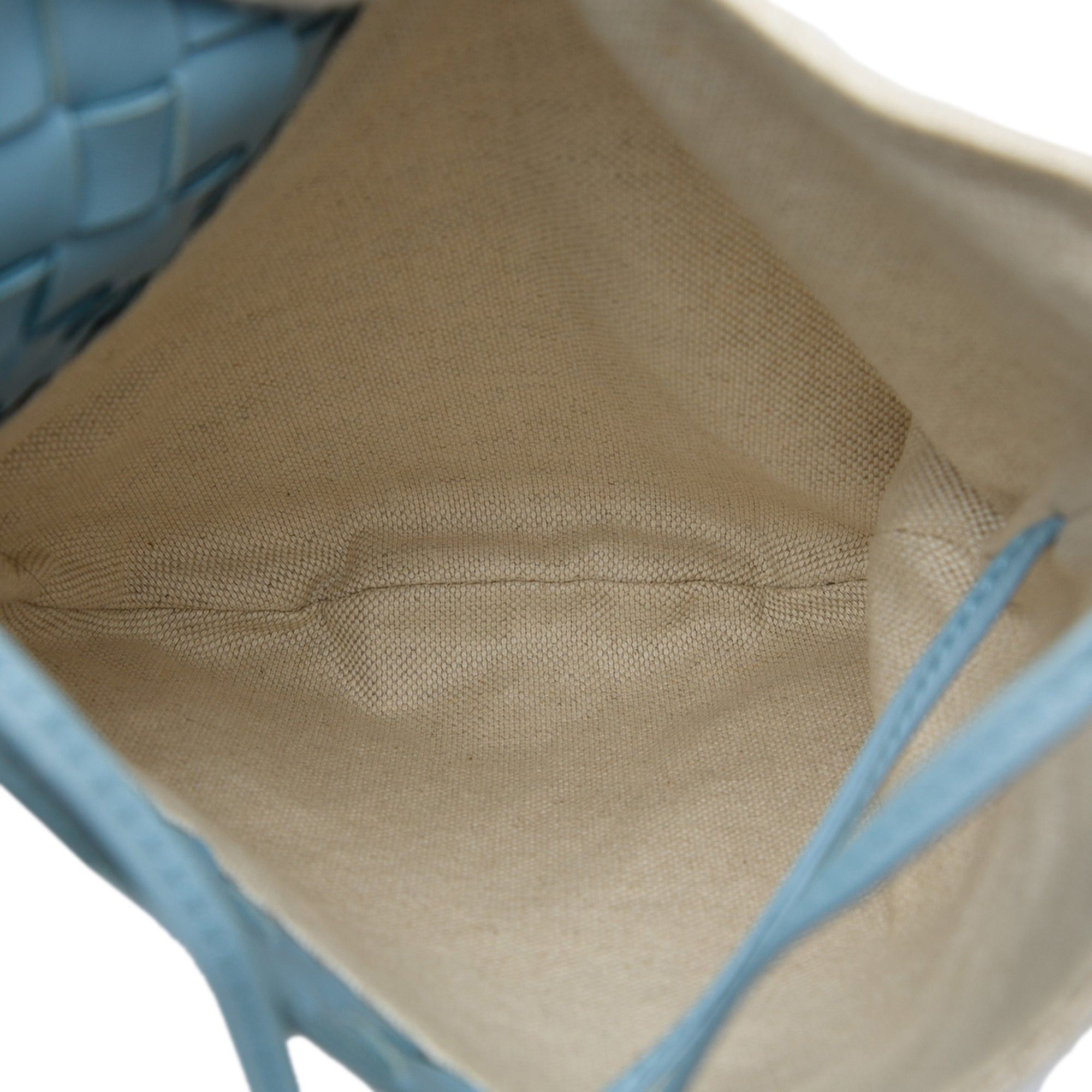 Bottega Veneta Nappa and Canvas Intrecciato Solstice Shoulder Bag Size ONE SIZE - 4 Thumbnail
