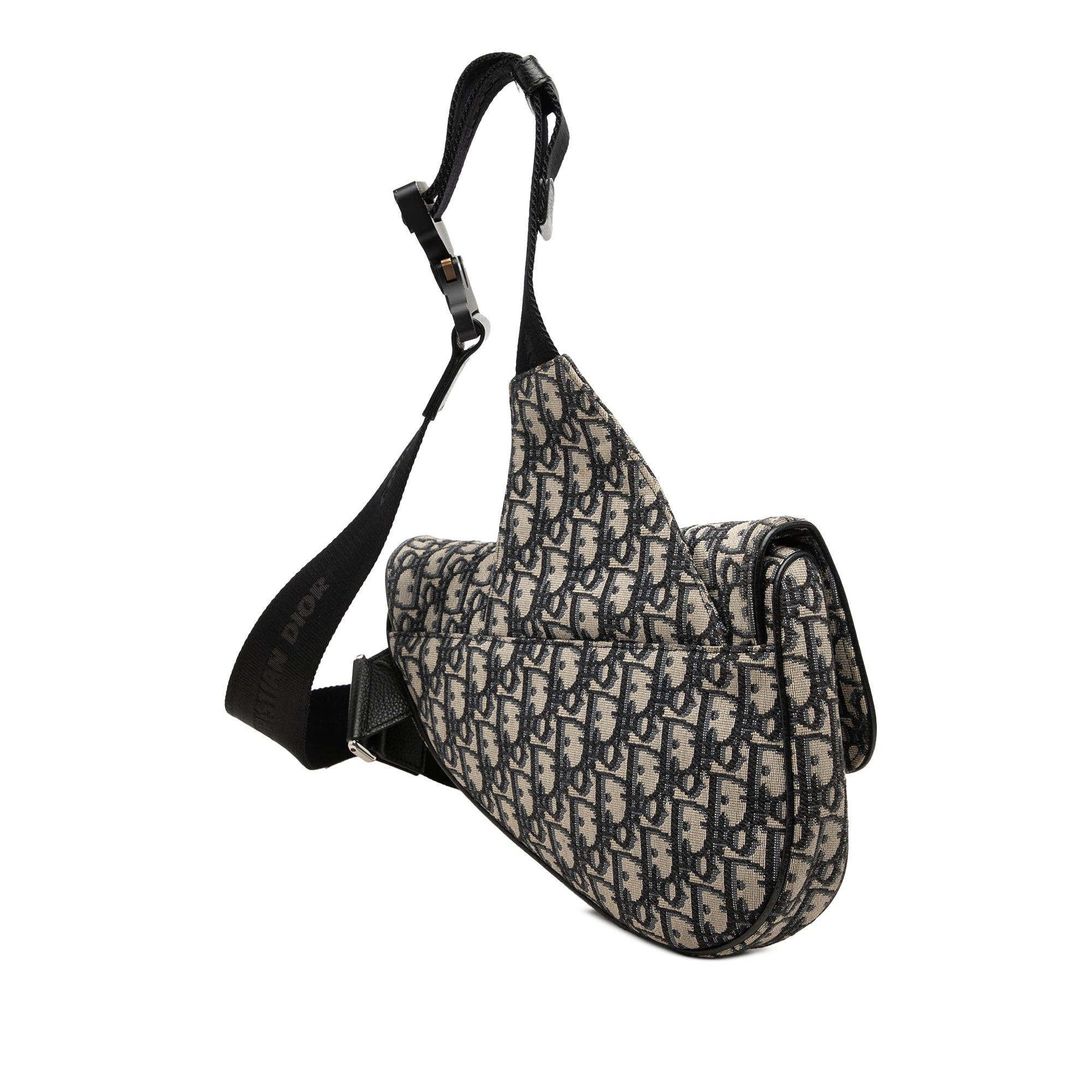 Dior Oblique Canvas Saddle Crossbody Size ONE SIZE - 2 Thumbnail