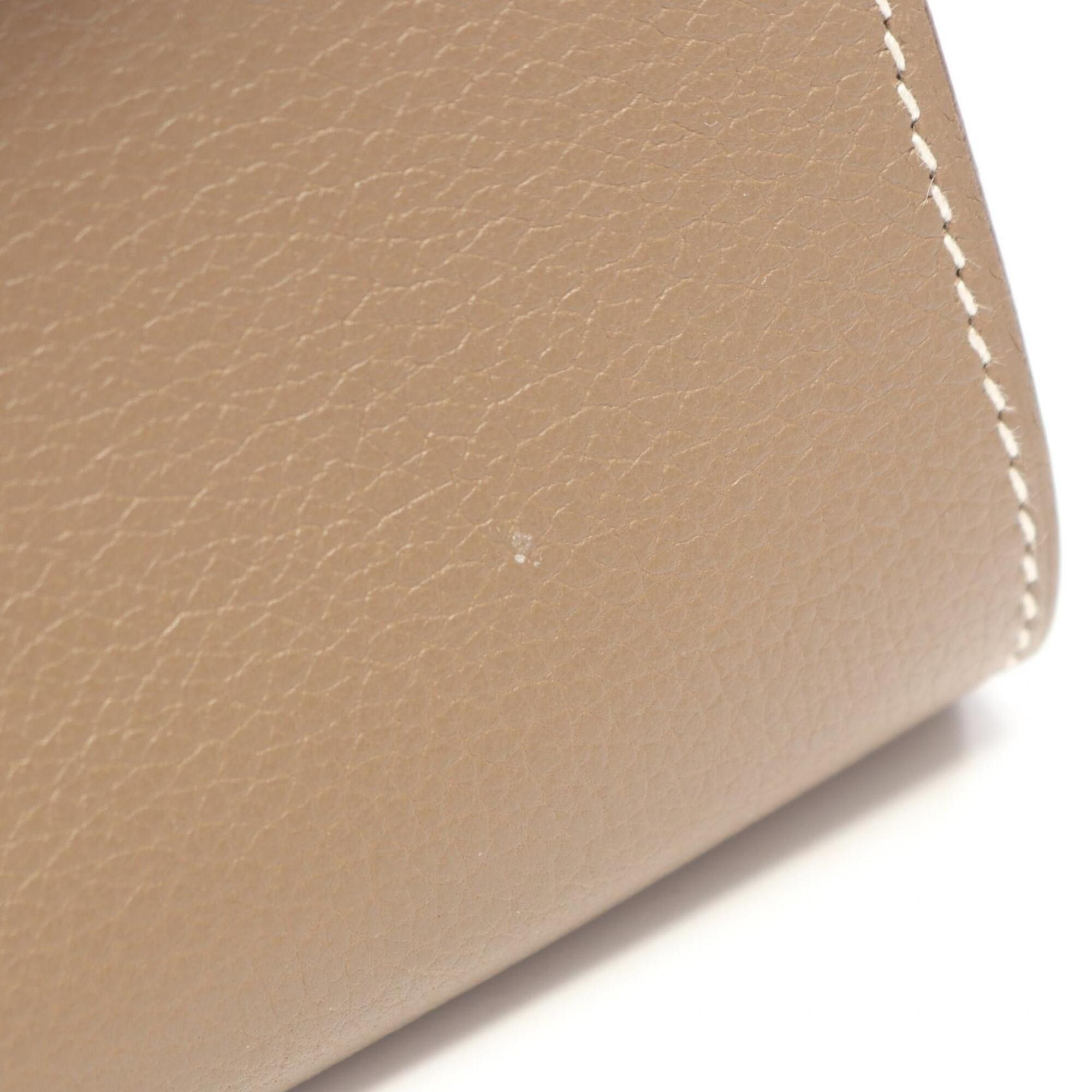 Hermes Hermes Kelly Long To Go, Etoupe, shoulder bag/handbag, Evercolor, women's, gray. Size ONE SIZE - 6 Thumbnail