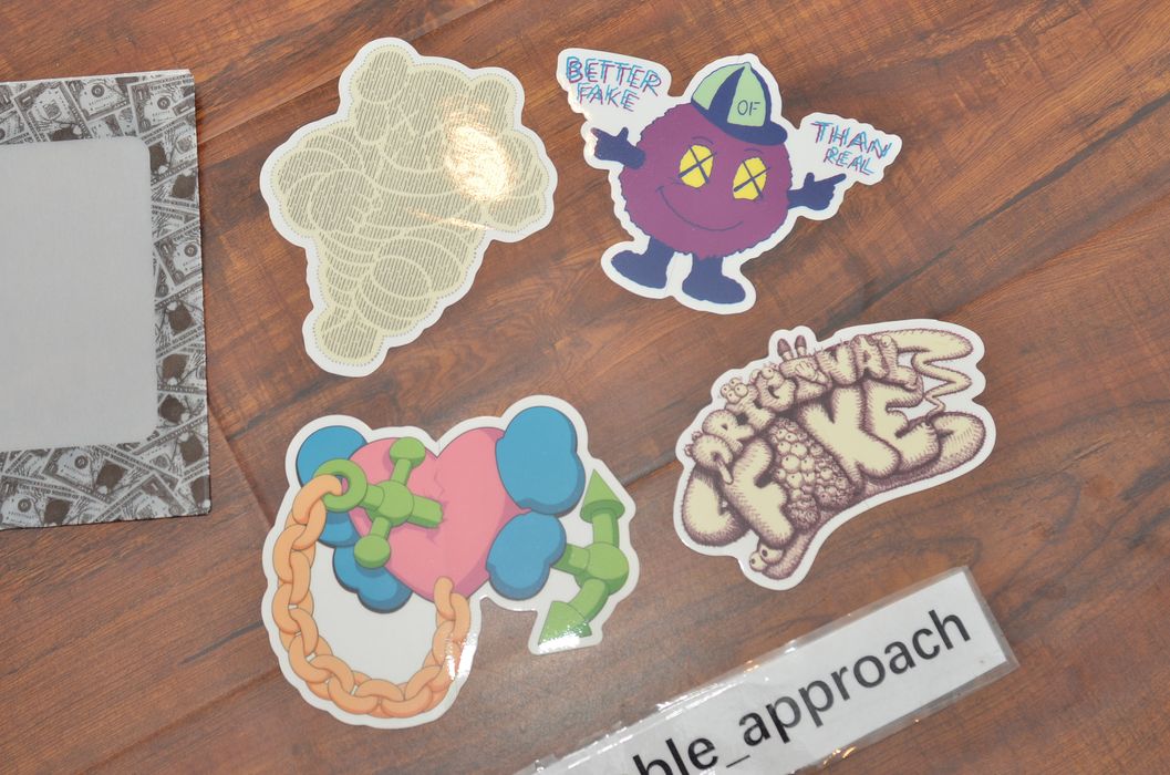 OriginalFake Sticker Set