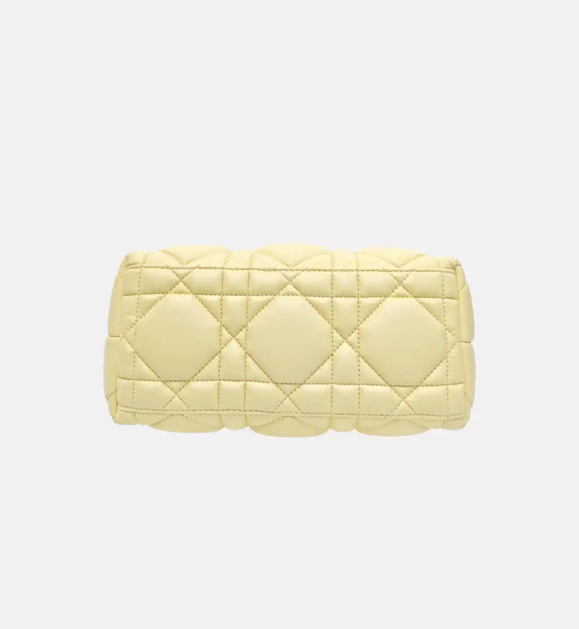 Dior DIOR Diortravel Nomad Medium light yellowcowhide leather rattan plaid quilted No Size ONE SIZE - 6 Thumbnail