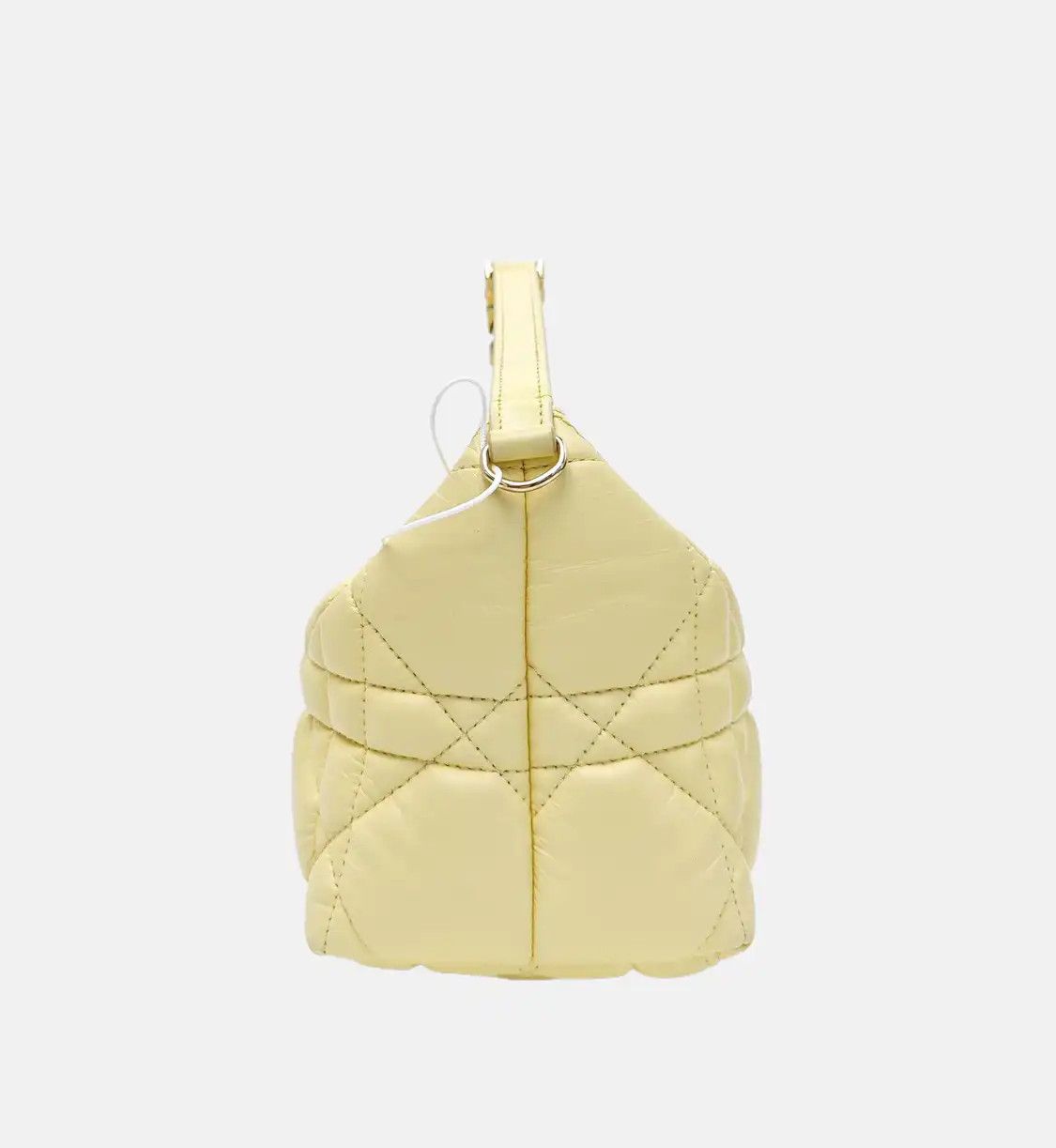 Dior DIOR Diortravel Nomad Medium light yellowcowhide leather rattan plaid quilted No Size ONE SIZE - 3 Thumbnail