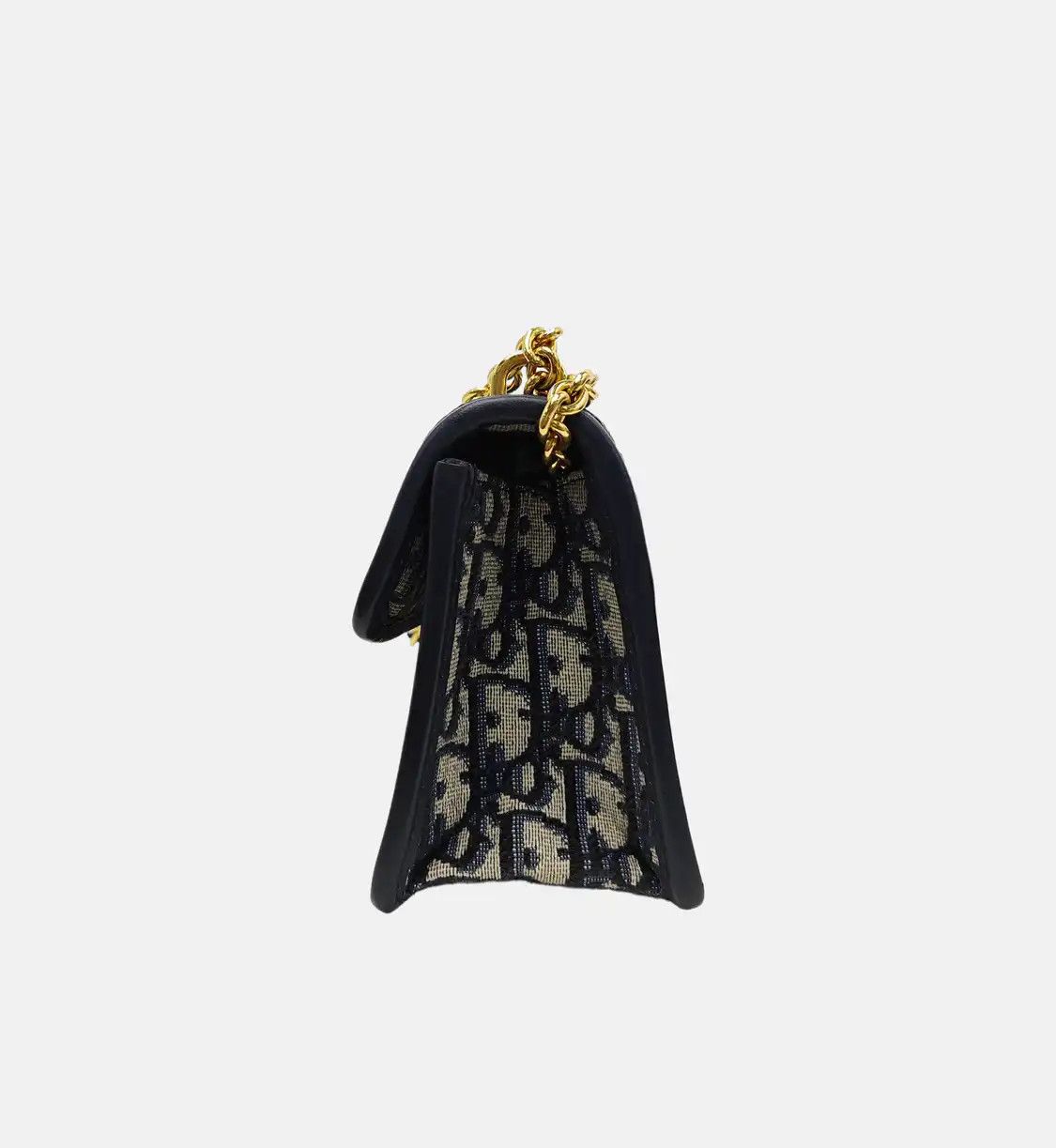 Dior DIOR 30 Montaigne East-West blue canvas monogram jacquard Montaigne bag shoulder Size ONE SIZE - 3 Thumbnail