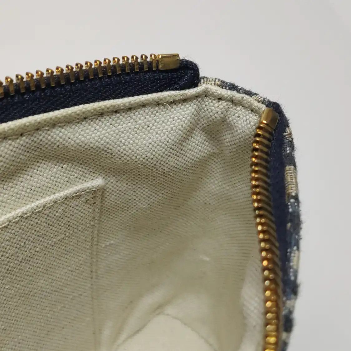 Dior DIOR 30 Montaigne mini beige canvas monogram jacquard Montaigne bag shoulder bag Size ONE SIZE - 9 Thumbnail