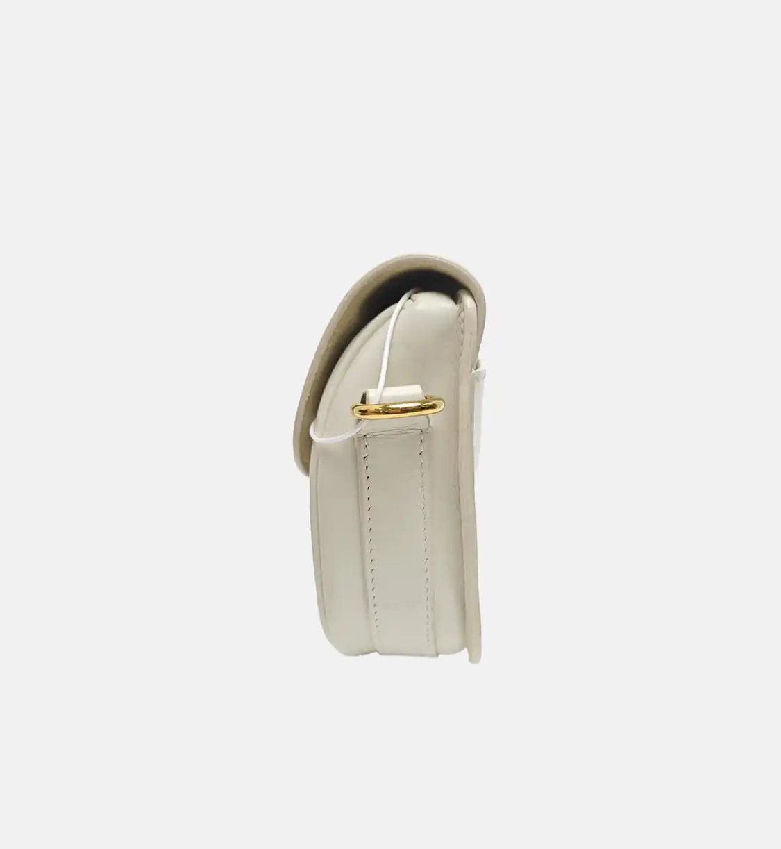 Dior DIOR Bobby Small white cowhide leather shoulder bag handbag crossbody bag gold h Size ONE SIZE - 3 Thumbnail