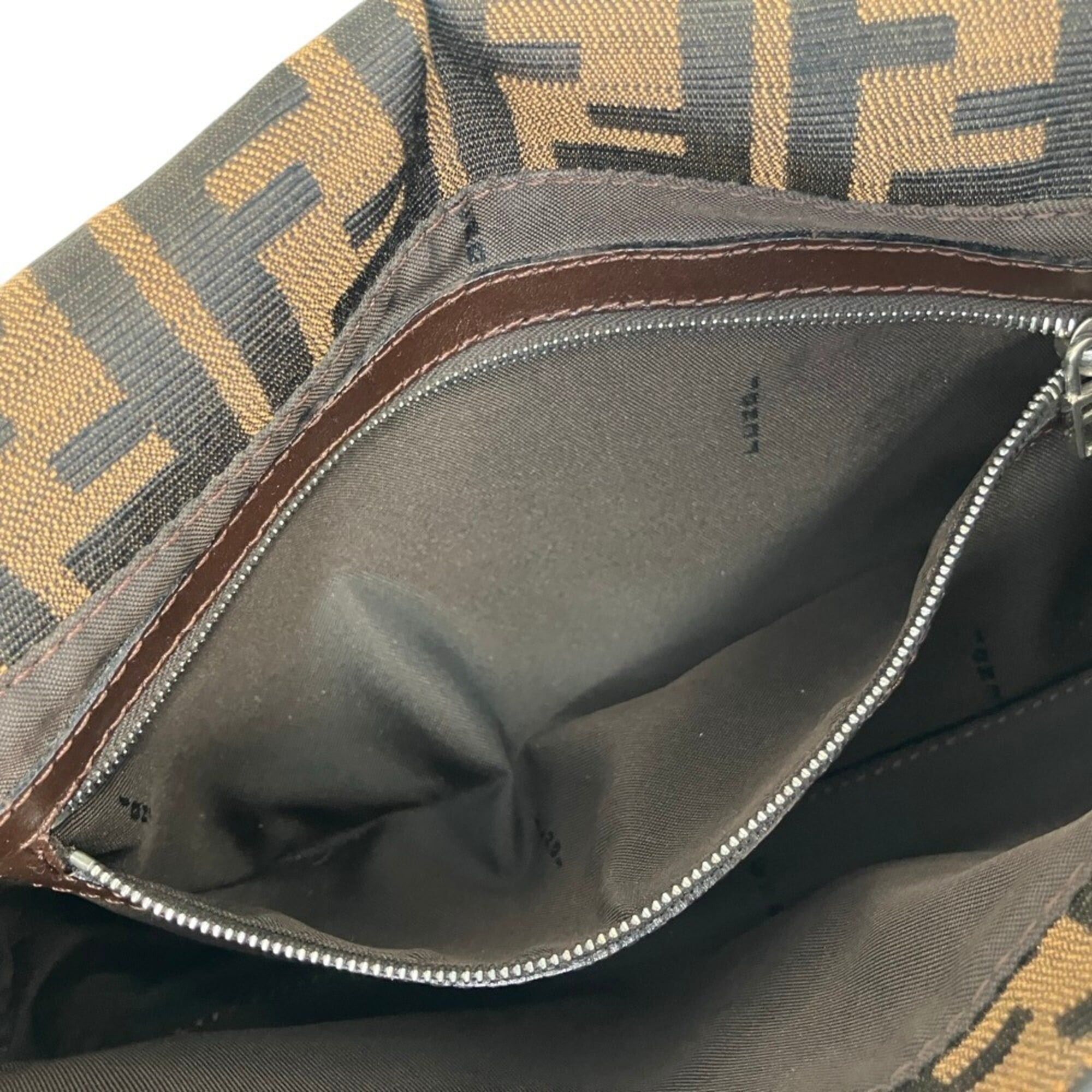 Fendi FENDI Zucca pattern Mamma Bucket handbag, brown, for women. Size ONE SIZE - 7 Thumbnail