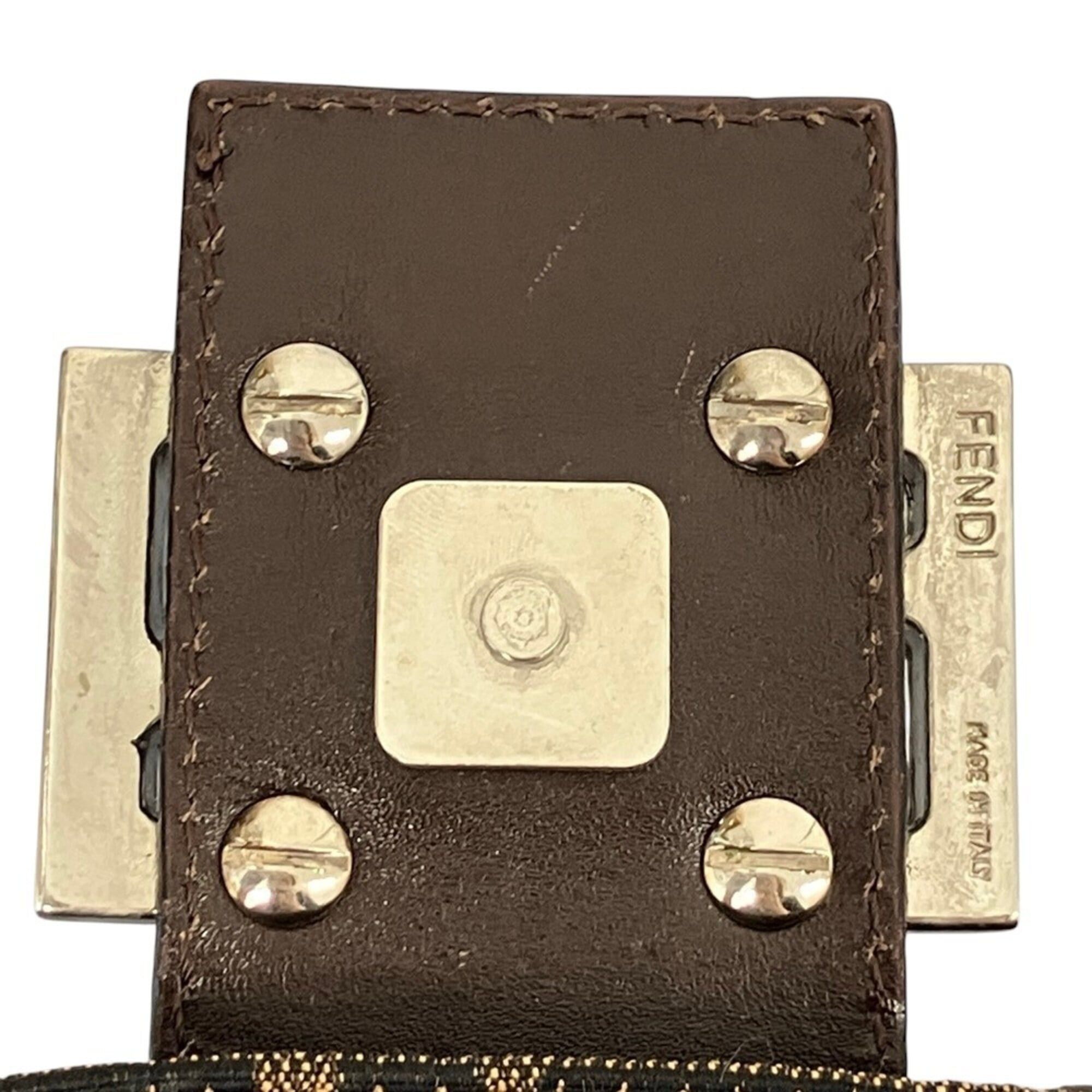 Fendi FENDI Zucca pattern Mamma Bucket handbag, brown, for women. Size ONE SIZE - 10 Thumbnail