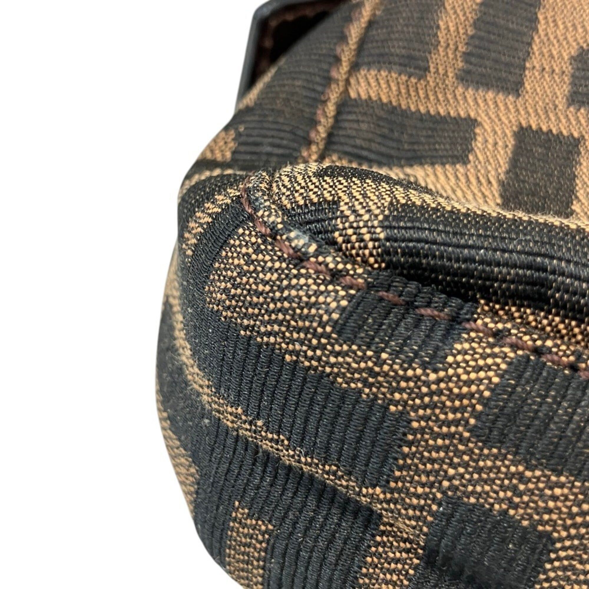 Fendi FENDI Zucca pattern Mamma Bucket handbag, brown, for women. Size ONE SIZE - 13 Thumbnail