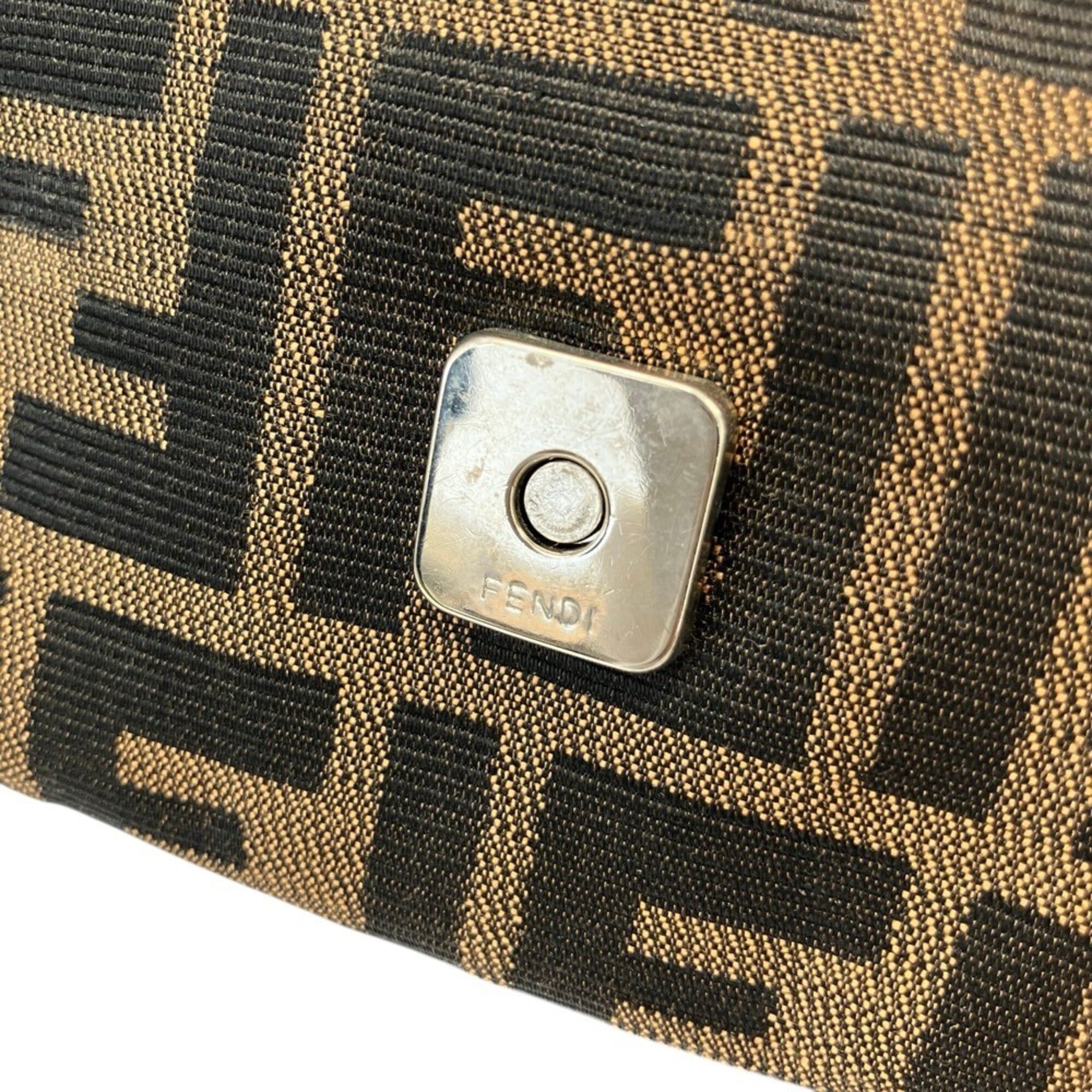 Fendi FENDI Zucca pattern Mamma Bucket handbag, brown, for women. Size ONE SIZE - 9 Thumbnail