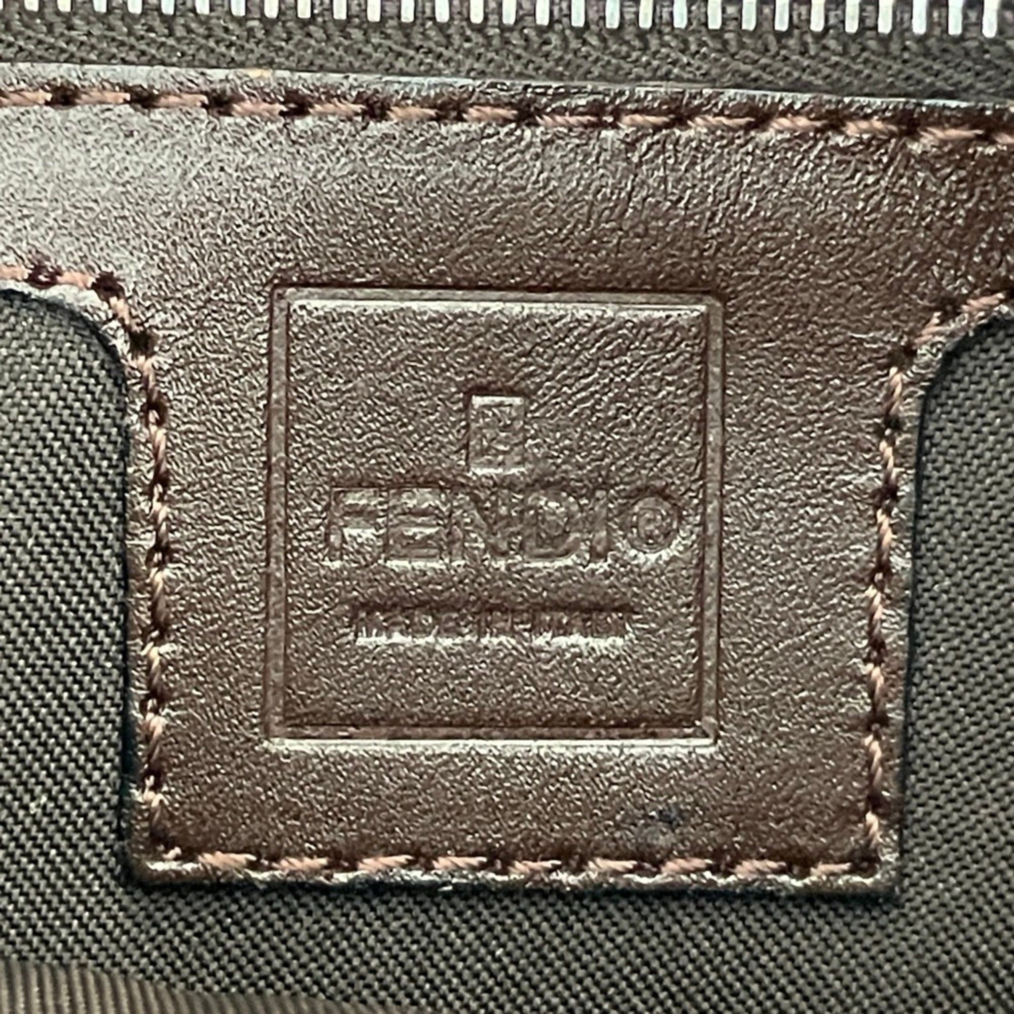 Fendi FENDI Zucca pattern Mamma Bucket handbag, brown, for women. Size ONE SIZE - 12 Thumbnail