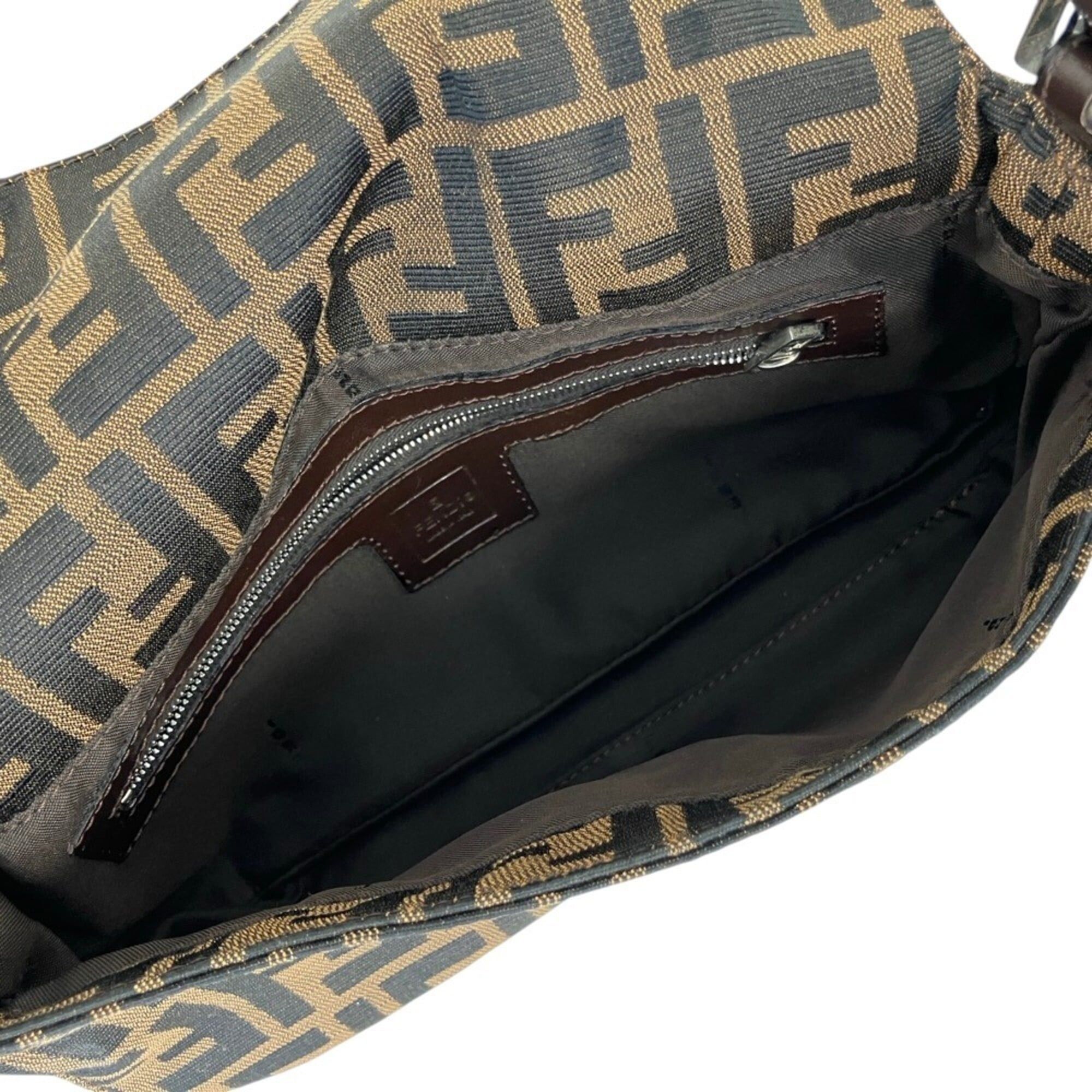 Fendi FENDI Zucca pattern Mamma Bucket handbag, brown, for women. Size ONE SIZE - 6 Thumbnail