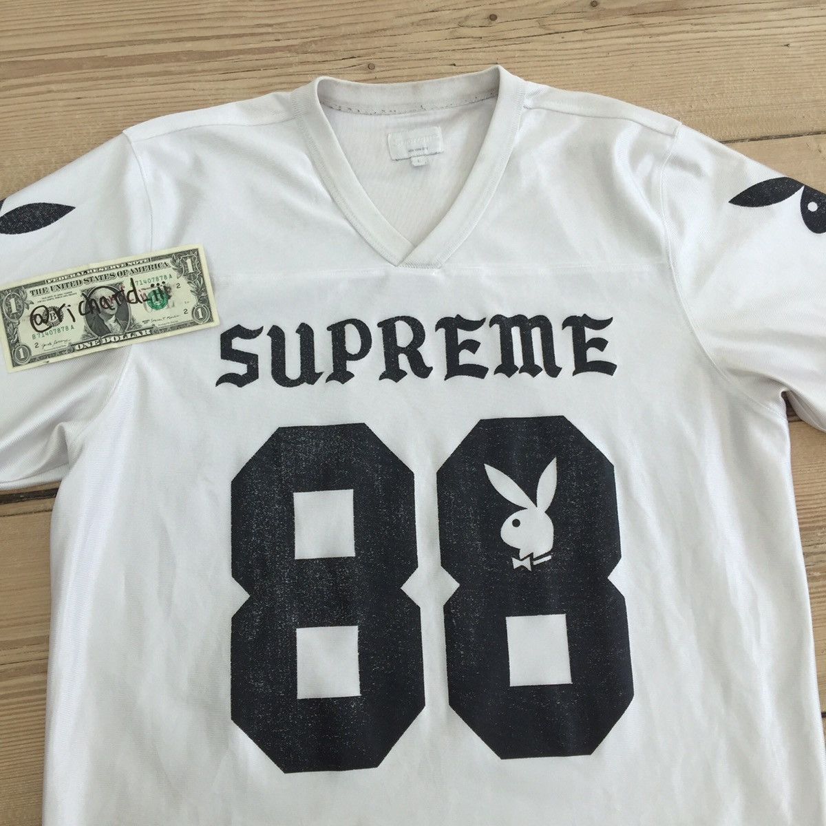 Supreme Playboy Football Jersey | Grailed