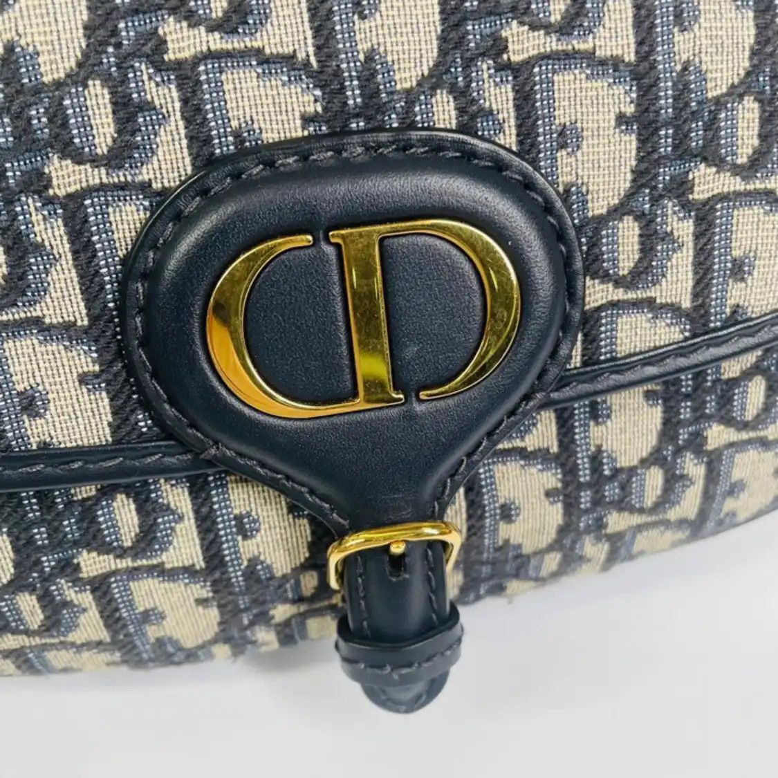 Dior DIOR Bobby East-West blue canvas monogram jacquard crossbody bag detachable stra Size ONE SIZE - 7 Thumbnail