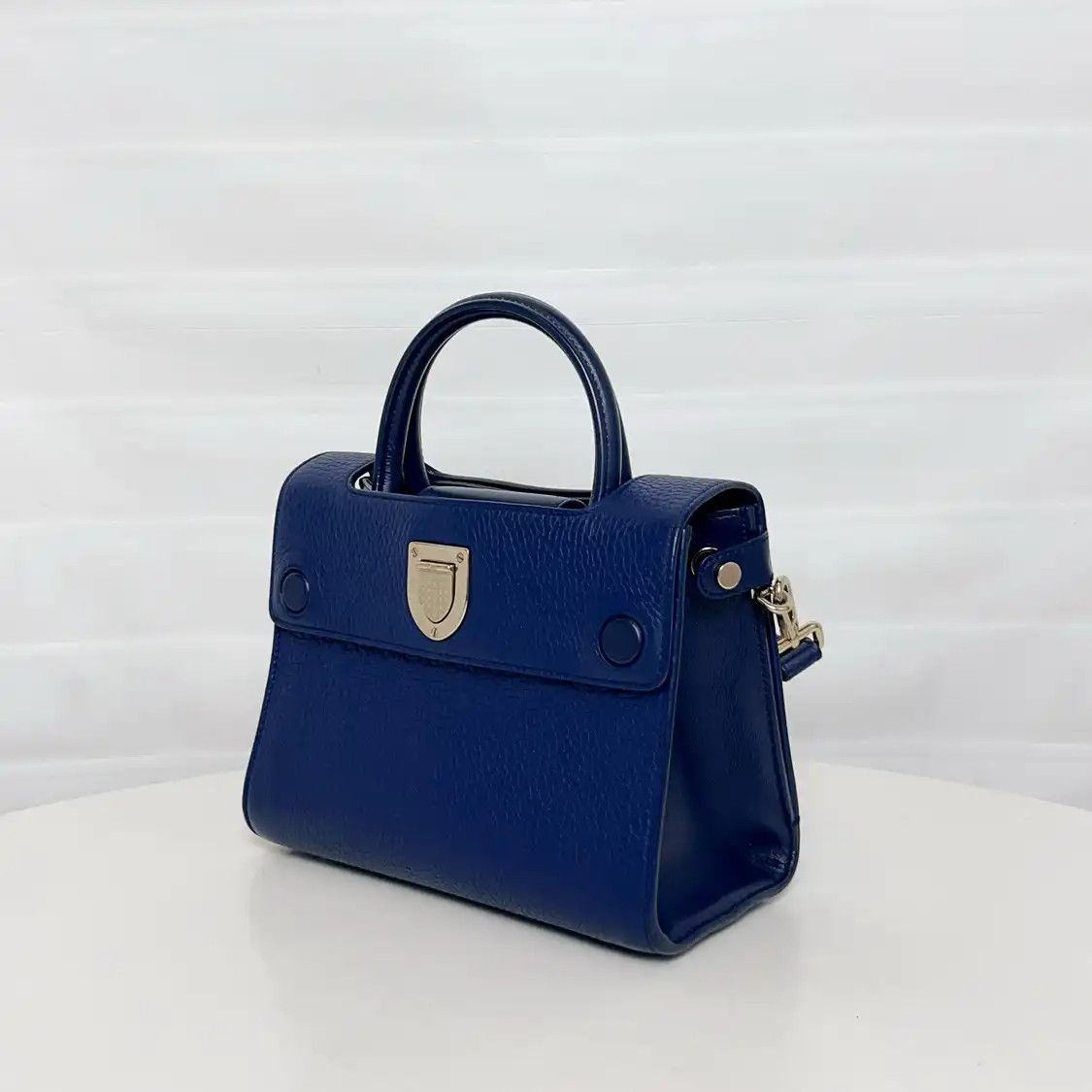 Dior DIOR Diorever blue cowhide leather handbag Size ONE SIZE - 2 Thumbnail