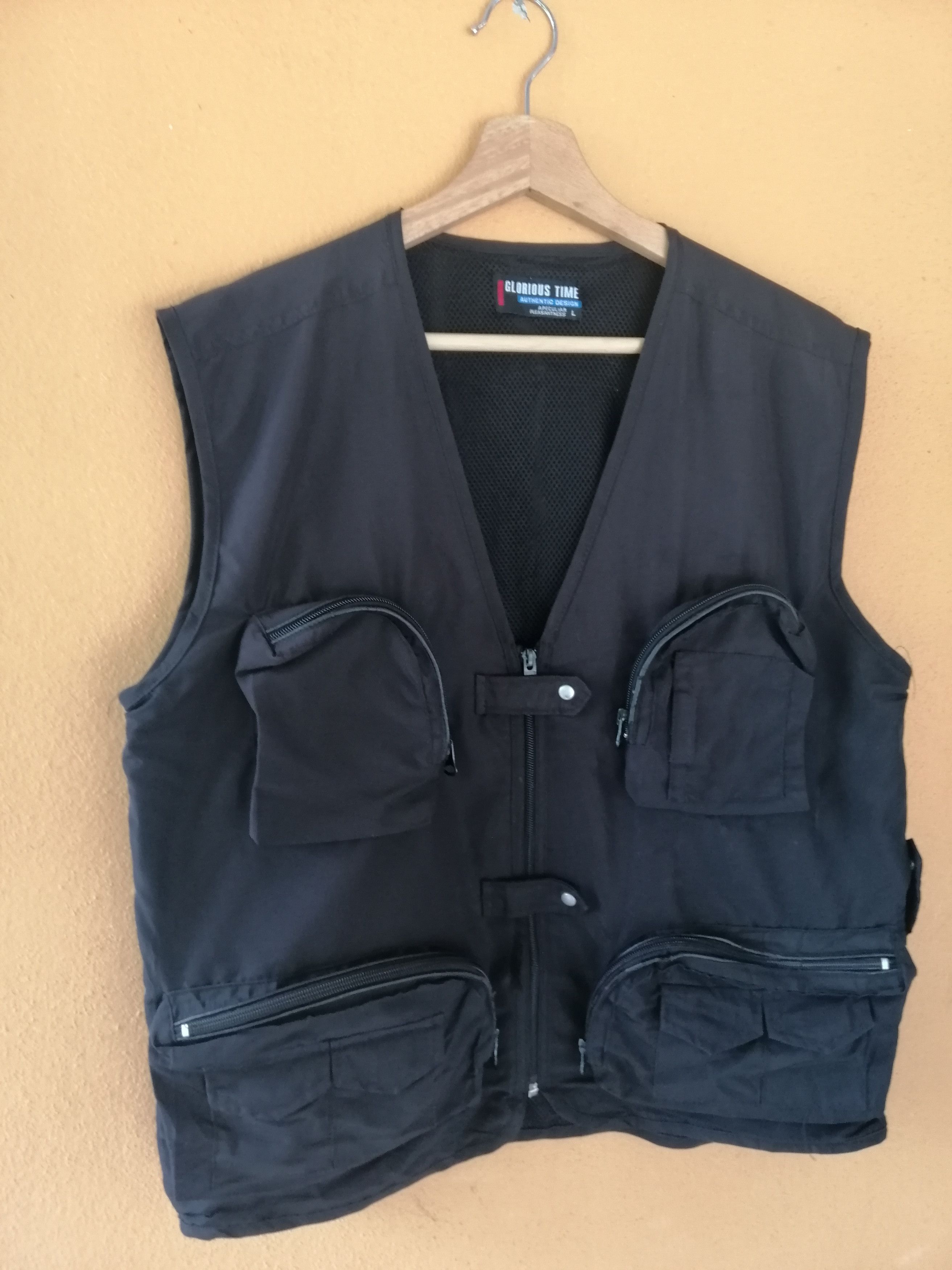 Japanese Brand Vintage Gloriuos Time Vest Tactical Pocket Utility Pocket Size US M / EU 48-50 / 2 - 5 Thumbnail