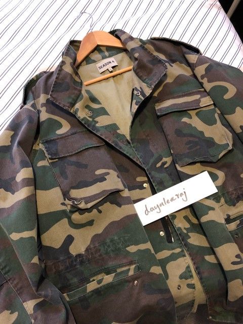 Yeezy Season 4 Camo Jacket | Grailed