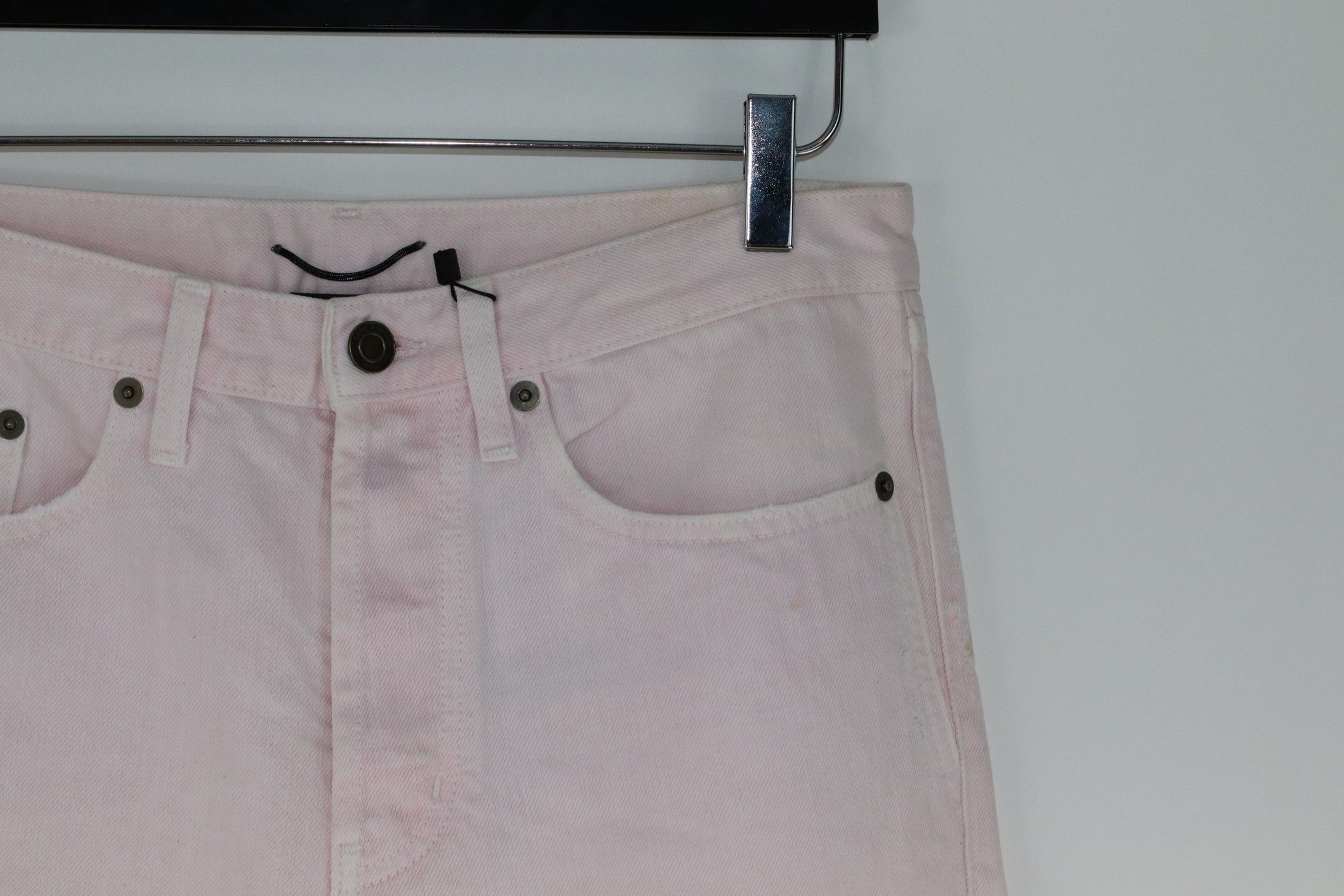 Saint Laurent Paris 1 of 1 Pink Denim Size US 29 - 3 Thumbnail