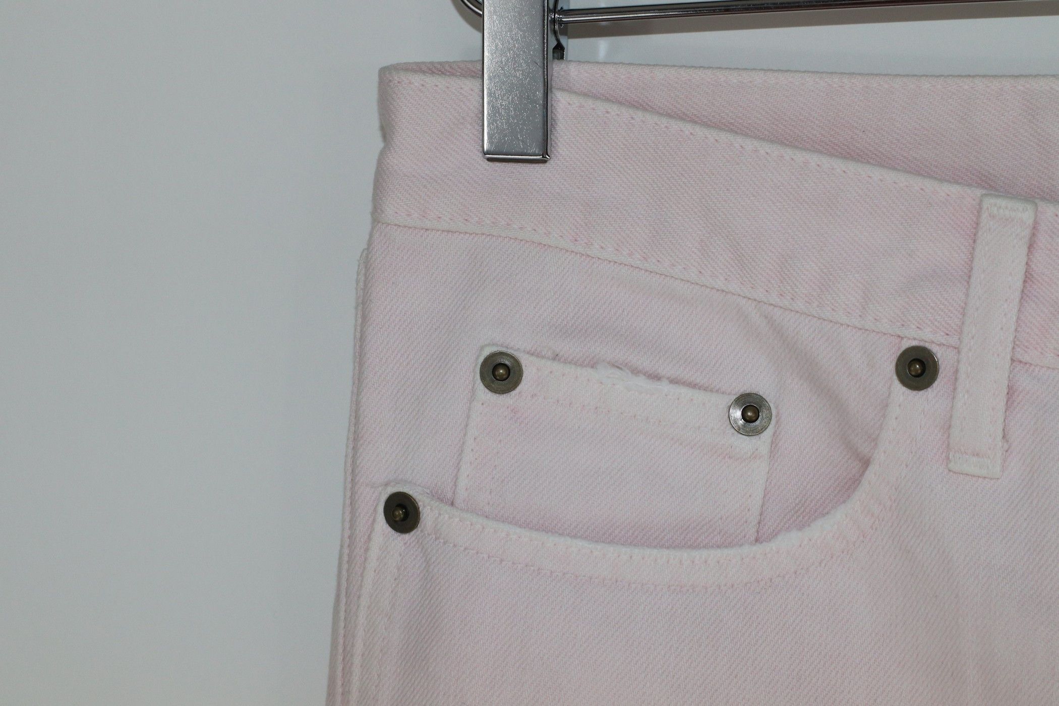 Saint Laurent Paris 1 of 1 Pink Denim Size US 29 - 5 Thumbnail
