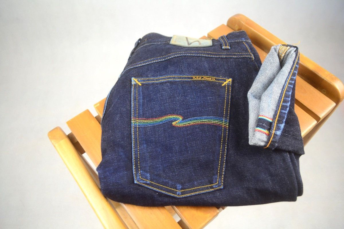 RARE Nudie Jeans Grim online Tim “Dry Rainbow” size 30