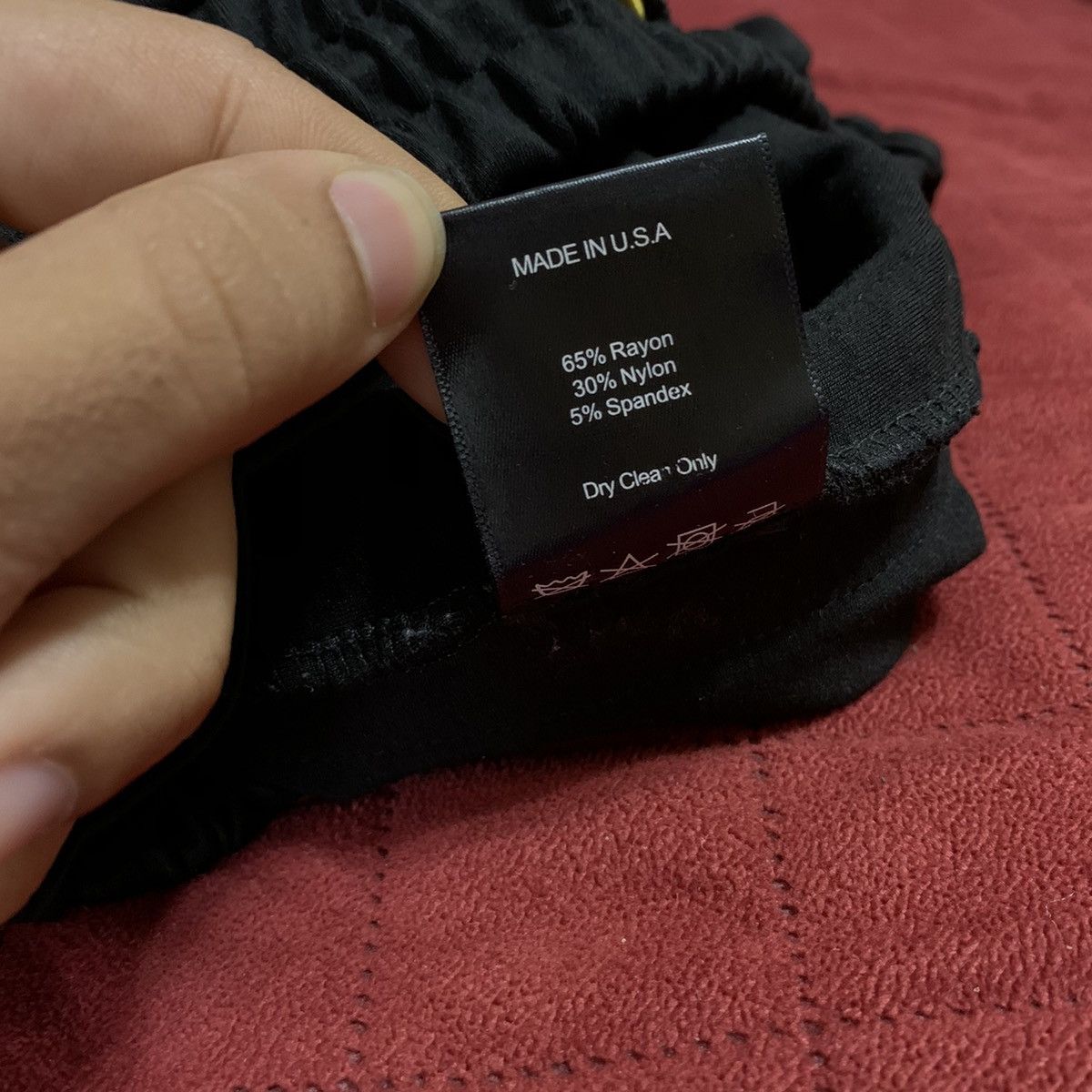 Rhude Rhude Traxedo FIRST RELEASE RARE Pants Black/Green OG Size US 32 / EU 48 - 8 Thumbnail