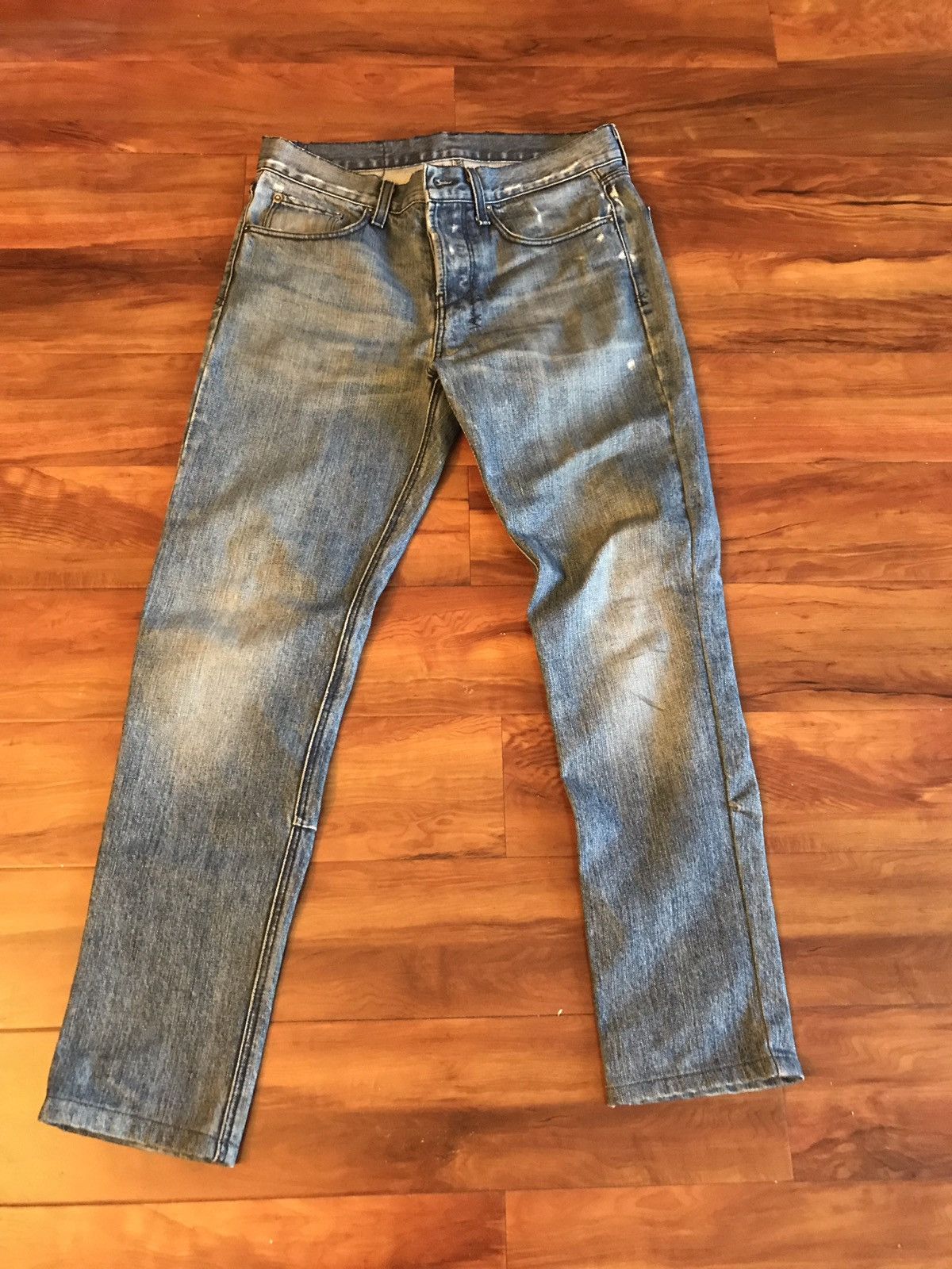 Ksubi Blue Skinny Fit Blue Denim Jeans Size US 30 / EU 46 - 1 Thumbnail
