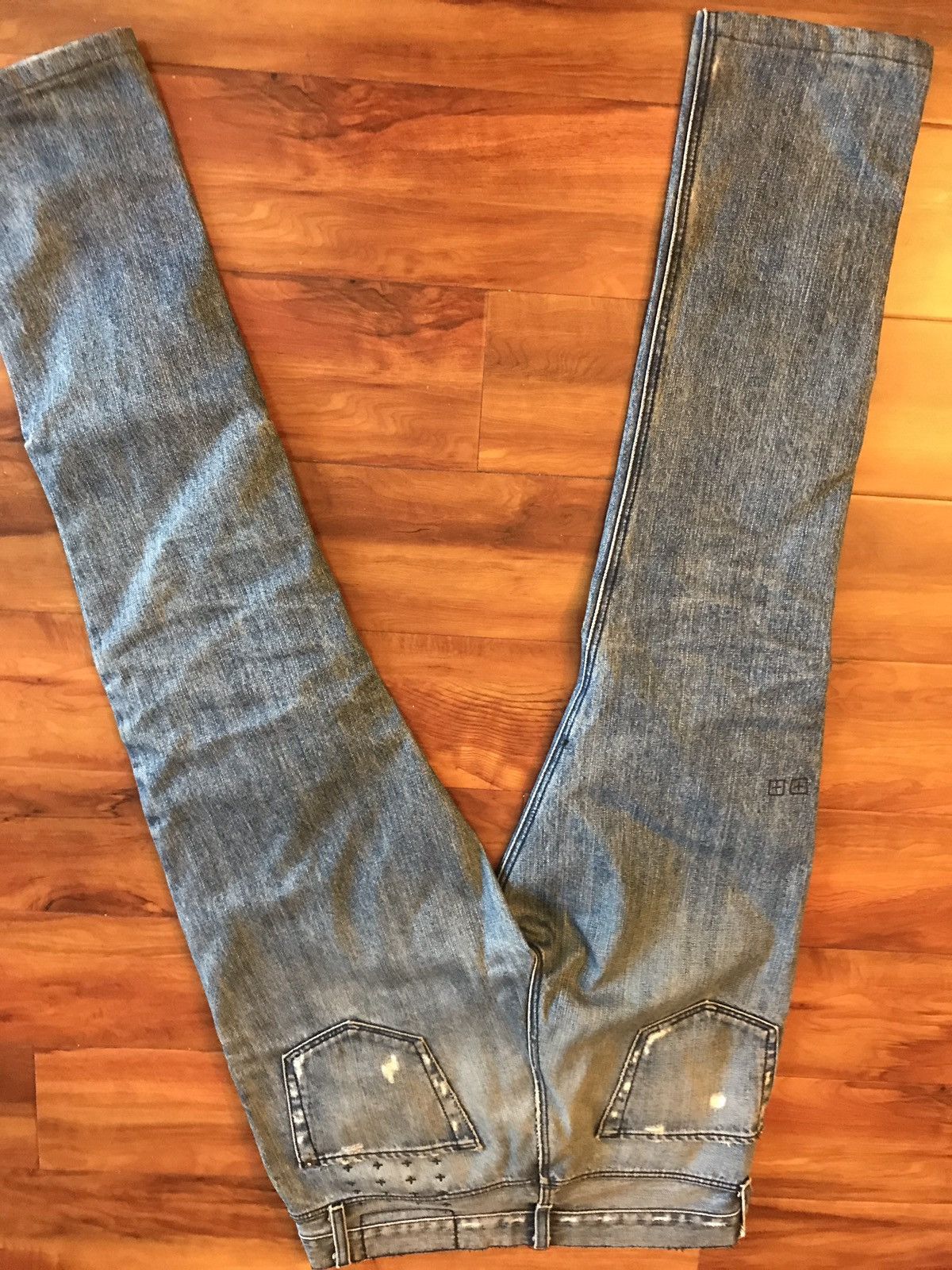 Ksubi Blue Skinny Fit Blue Denim Jeans Size US 30 / EU 46 - 2 Thumbnail
