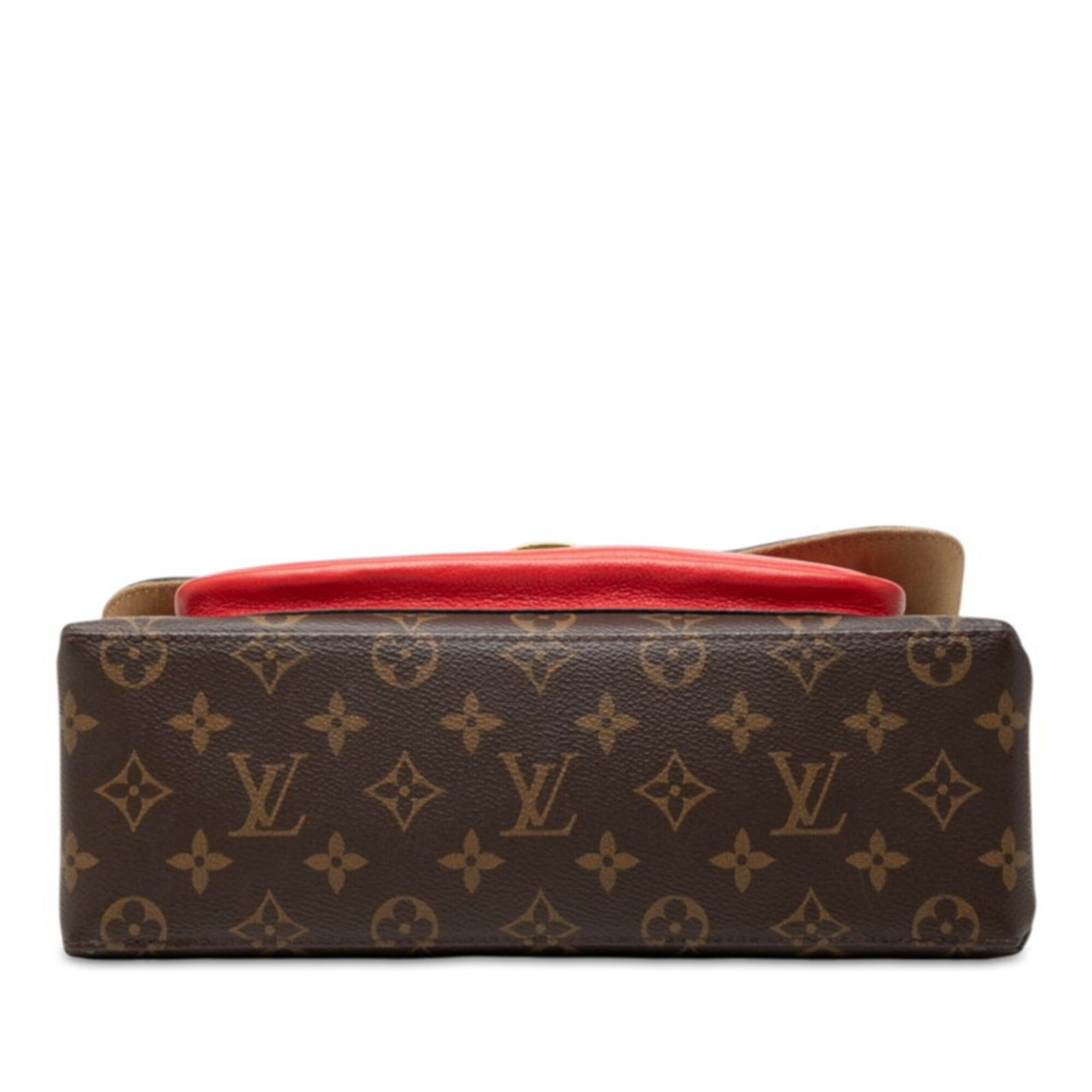 Louis Vuitton Louis Vuitton Monogram Marignan Handbag Shoulder Bag 2WAY M44286 Brown Coquelicot Leather Women's LOUIS VUITTON Size ONE SIZE - 3 Thumbnail