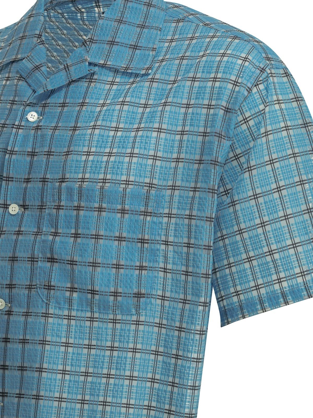 Beams Plus Beams Plus "Open Collar Nylon Airy Plaid" Casual Shirt Size US L / EU 52-54 / 3 - 4 Thumbnail