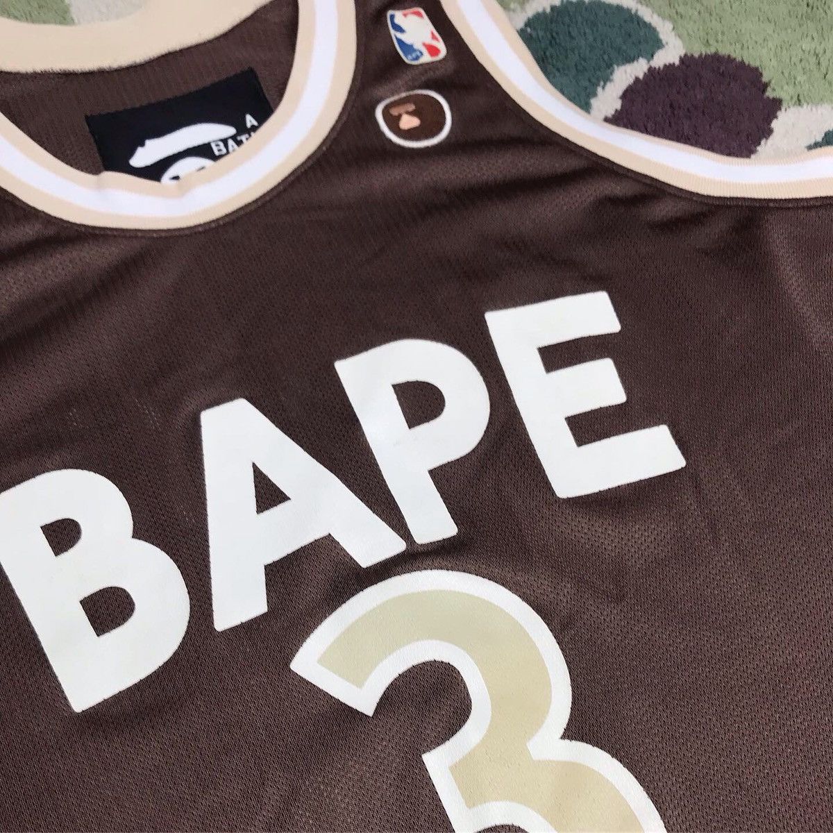 Bape Aape Baseball Jersey, Grailed