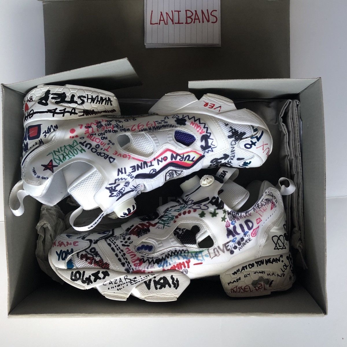 Reebok Vetements Insta Pump Fury | Grailed