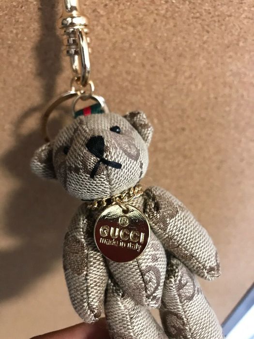Gucci, Accessories, Custom Made Gucci Teddy Bear In Brown Monogram Gg