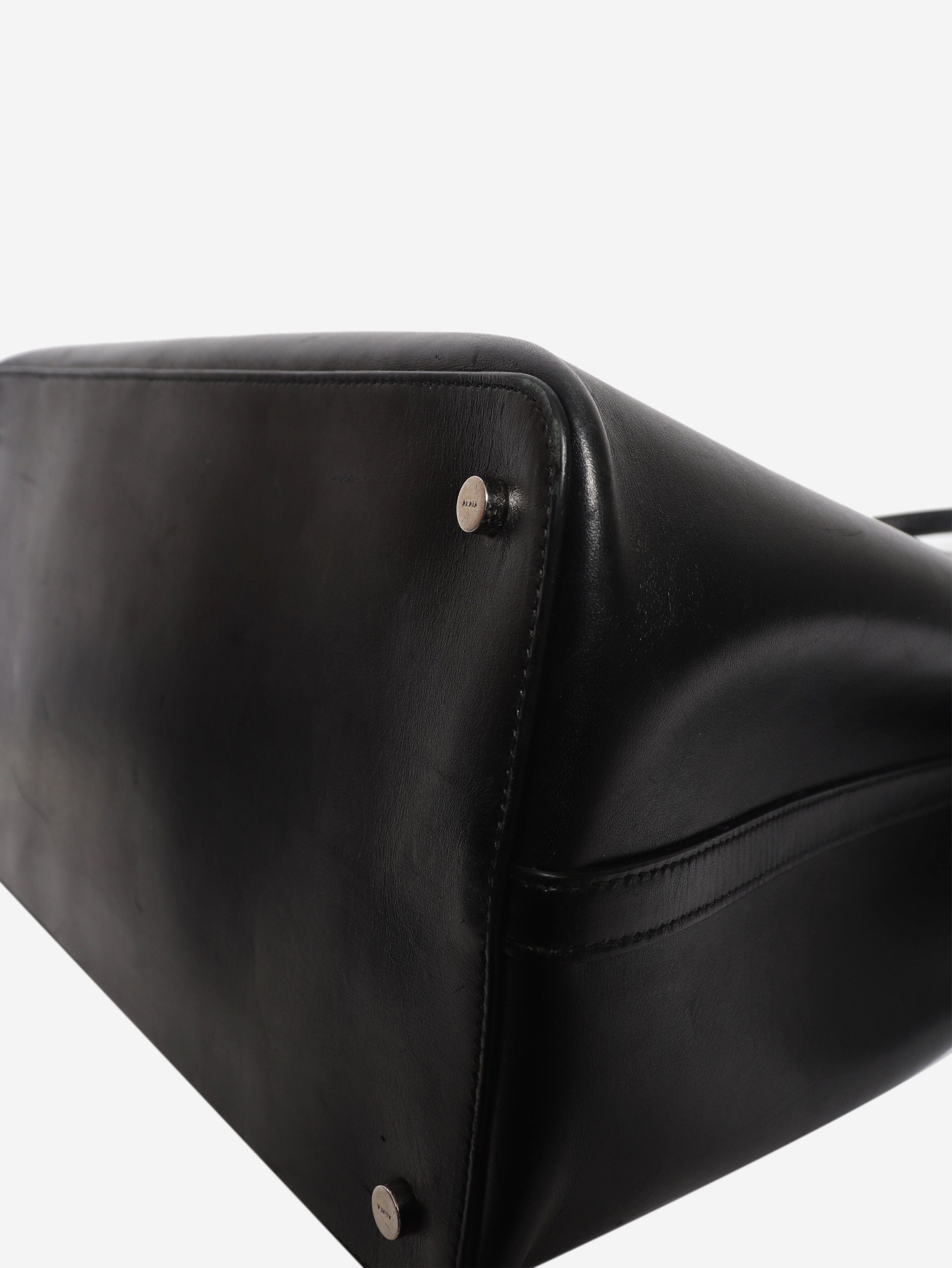 Alaia Black leather grommet tote bag Size ONE SIZE - 5 Thumbnail