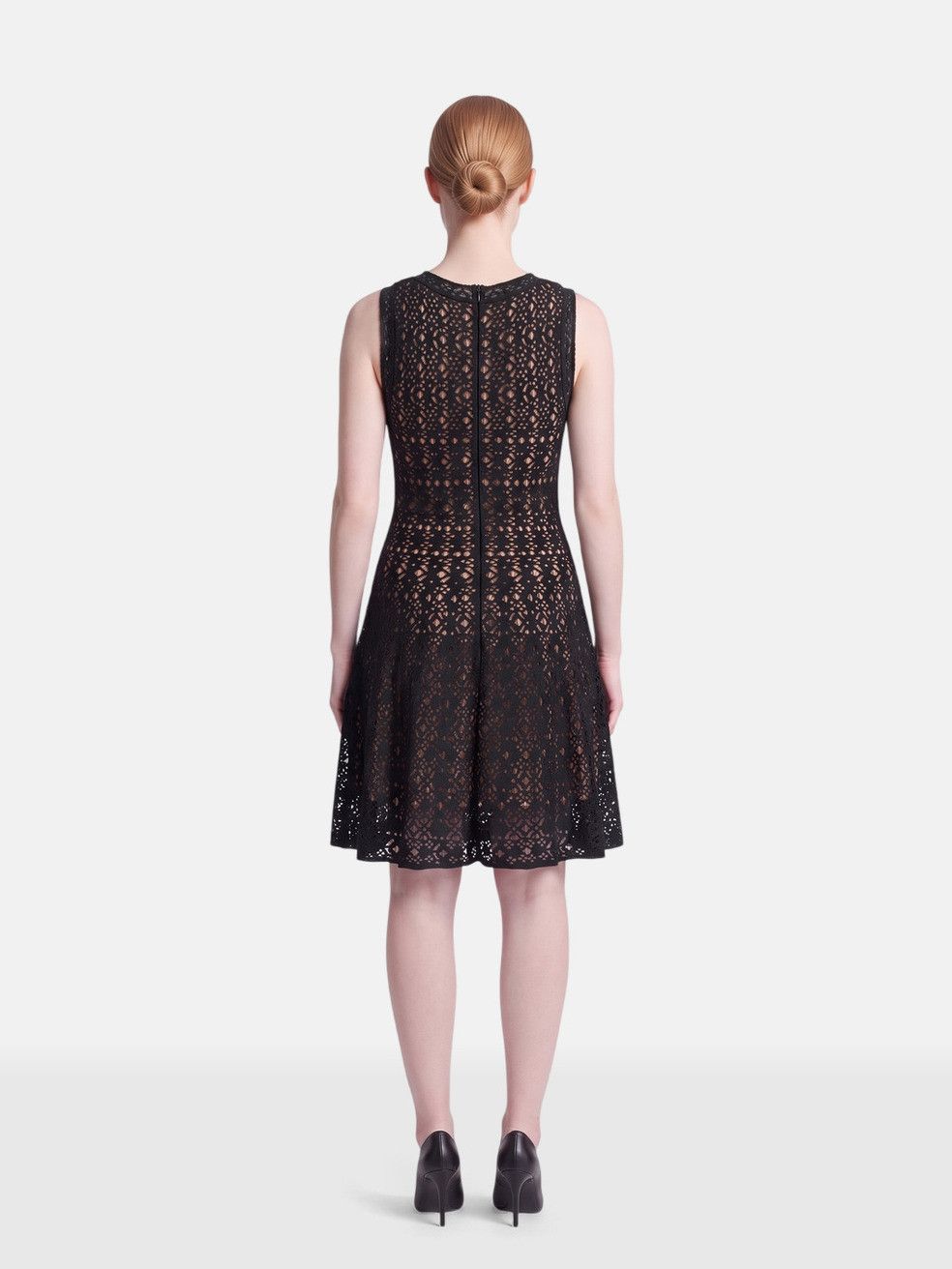 Alaia Black Sleeveless Knee Length Dress Size S / US 4 / IT 40 - 2 Thumbnail