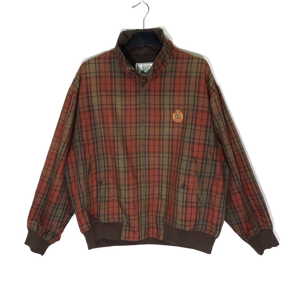 Vintage Musing Wear Bomber Jacket Style By Grand Slam